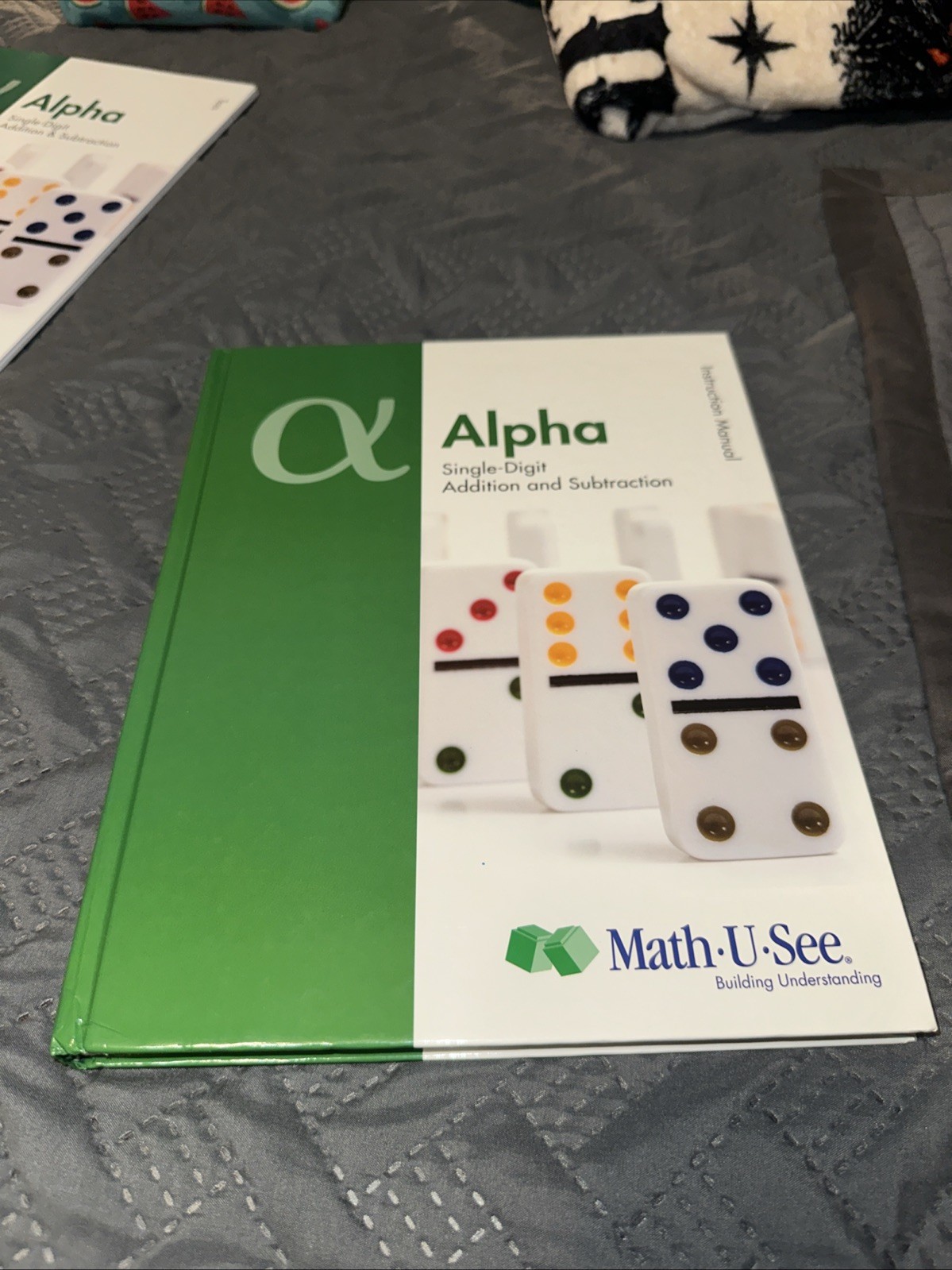 Math U See Alpha Student Tests Booklet & Instruction Manual Textbook 2pc set