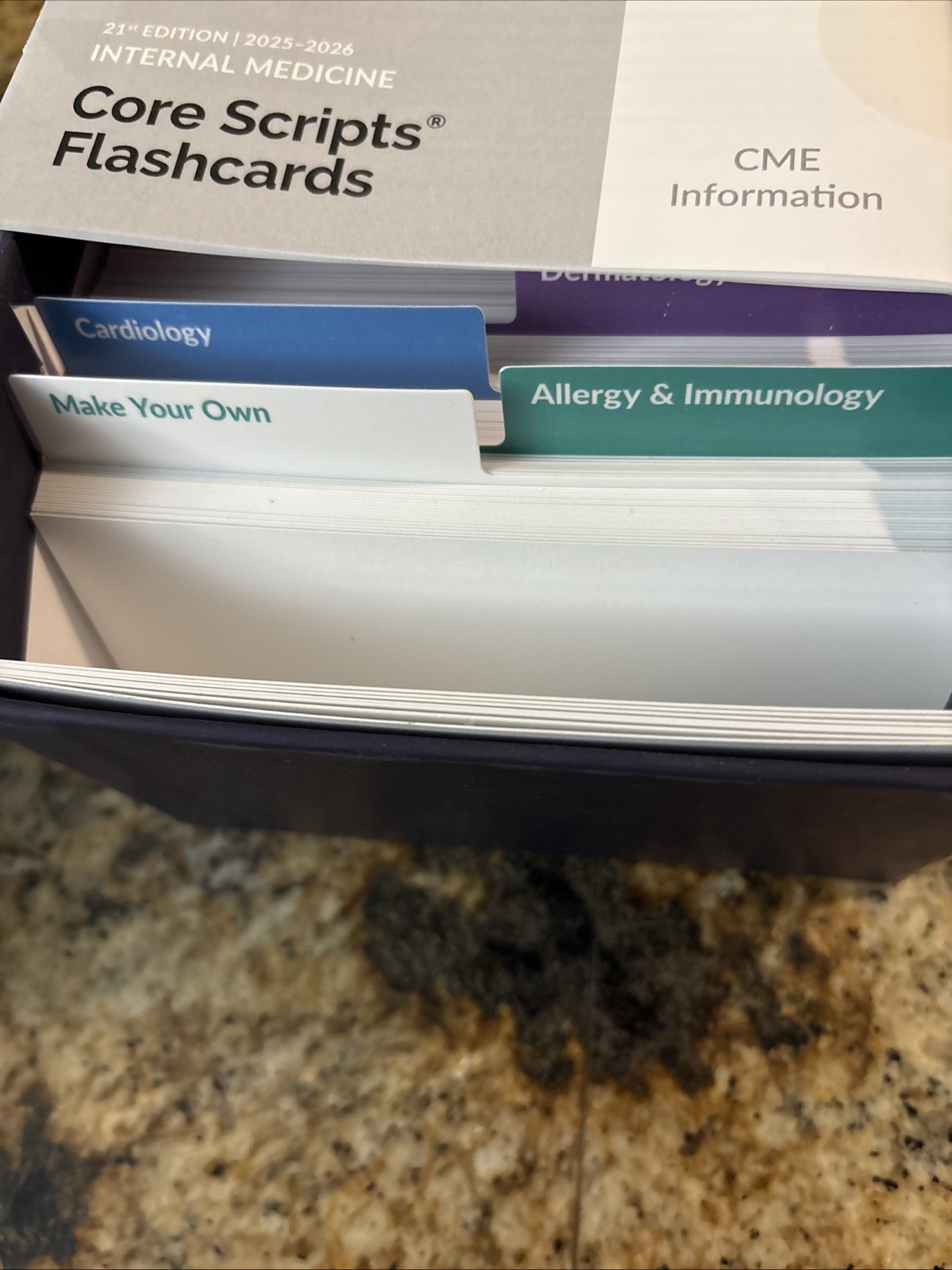 MEDSTUDY Internal Medicine Core Scripts Flashcards 2025-2026 Hannaman 21stED