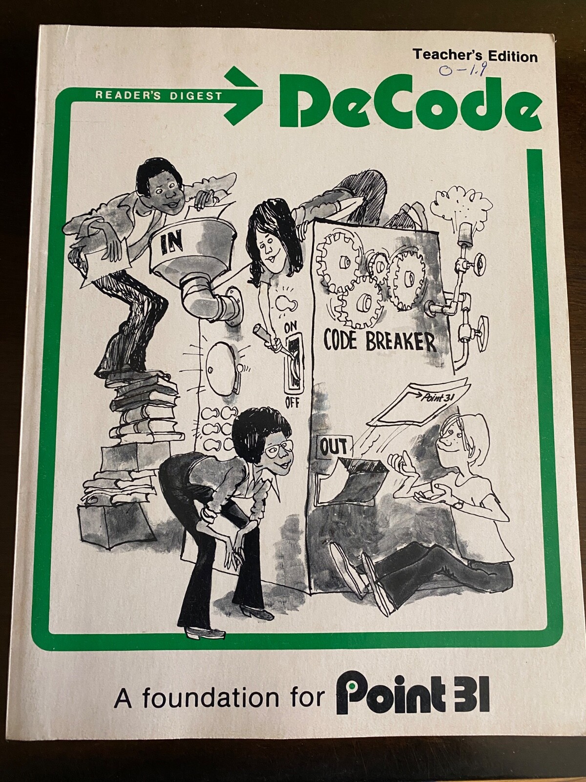 Vintage 1975 Decode A Foundation for Point 31 Reader’s Digest #947 Teacher’s Ed