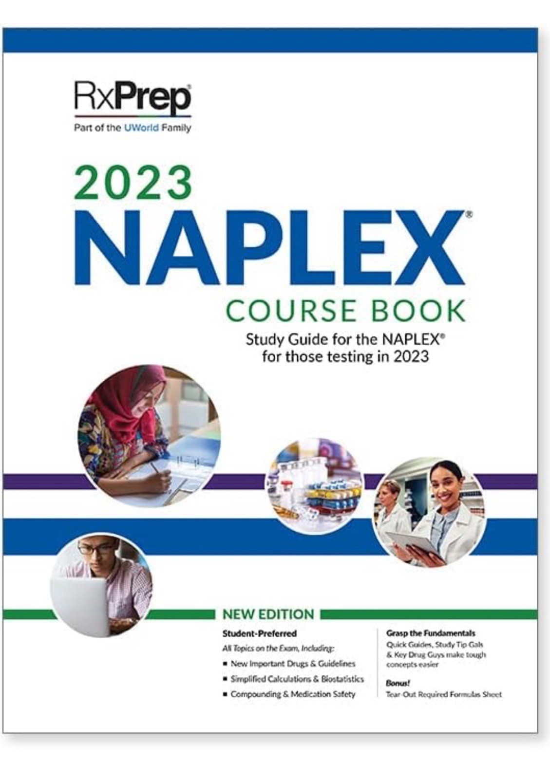 Rxprep UWorld Naplex 2023 Course Book – like brand new