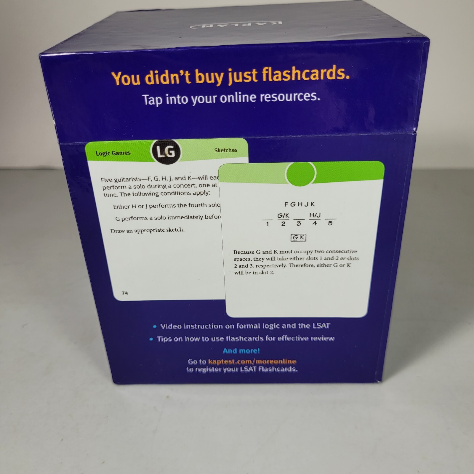 LSAT Flashcards Prep Test Kaplan (400) 9781506262765