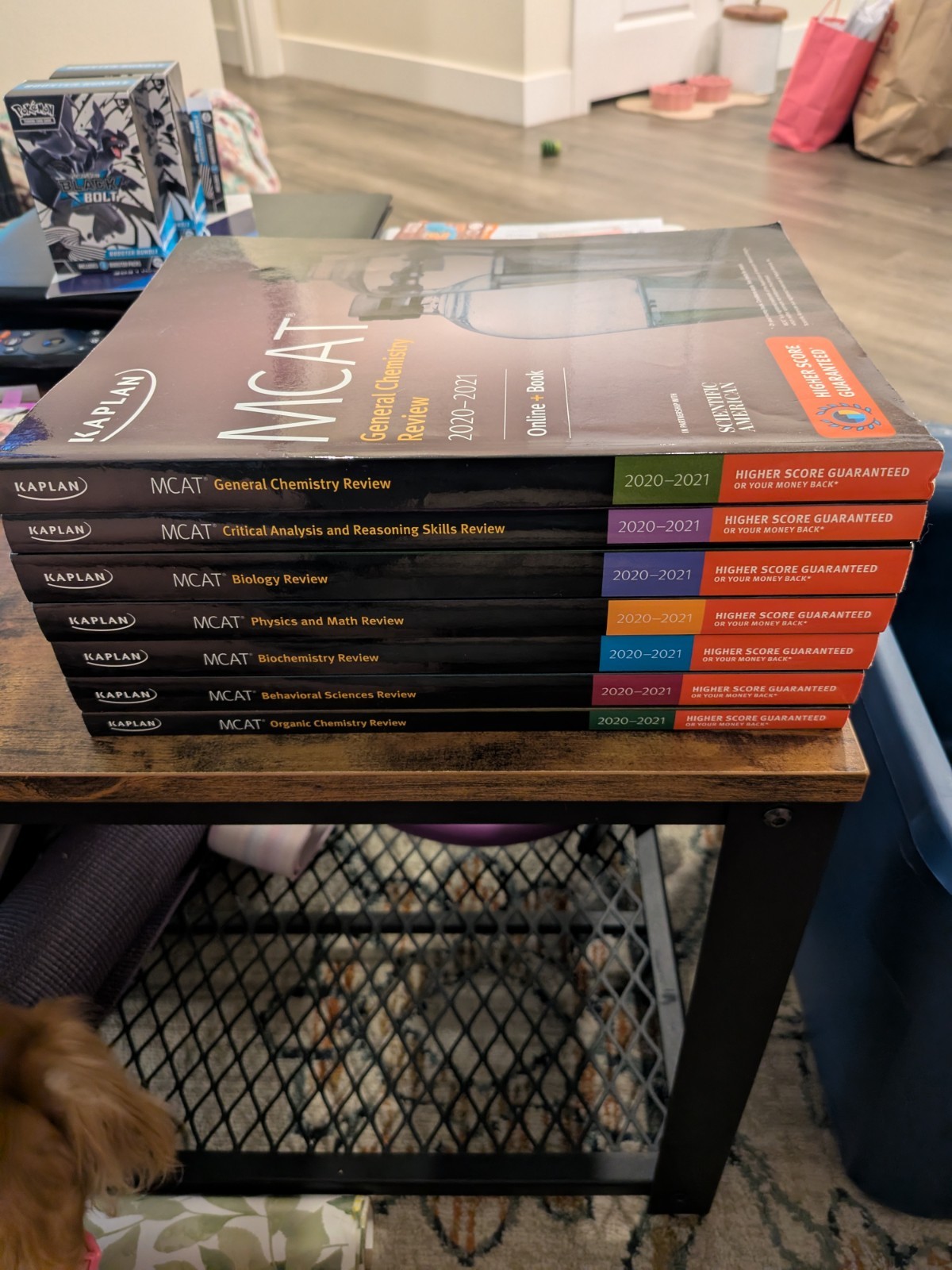 Kaplan MCAT Complete 7-Book Subject Review 2020-2021 W/ Quicksheets