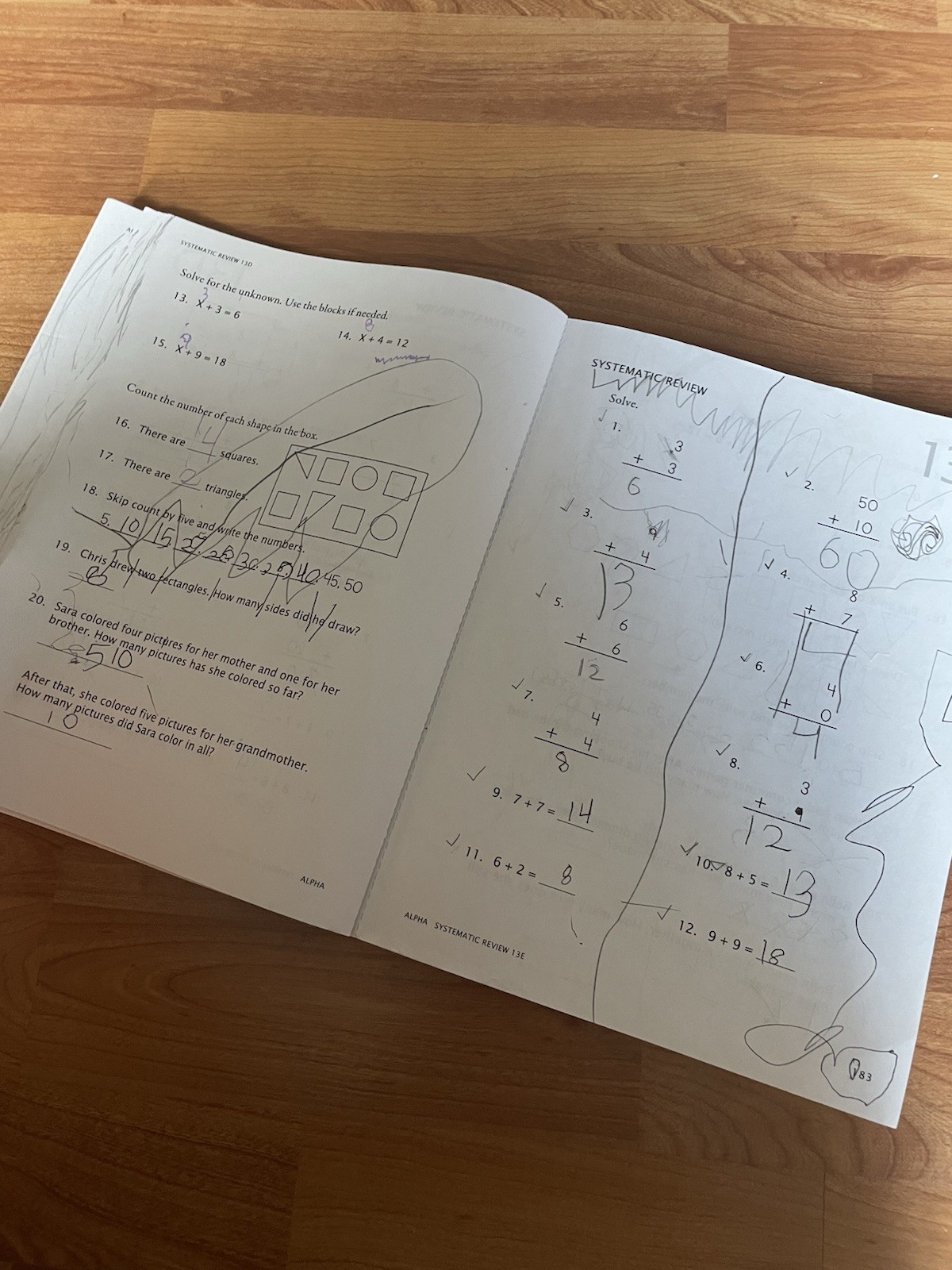 Math U See Alpha Student Workbook Used