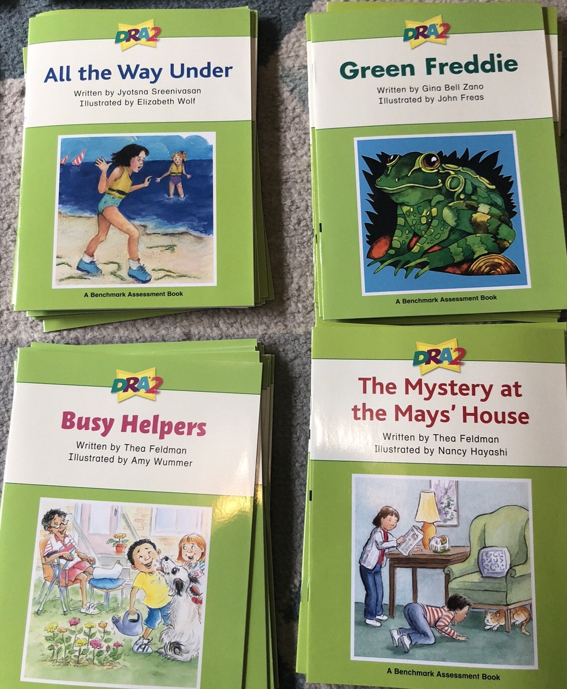 Pearson DRA2 Developmental Reading Assessment Grades K-3 206 Books+ TeacherGuide