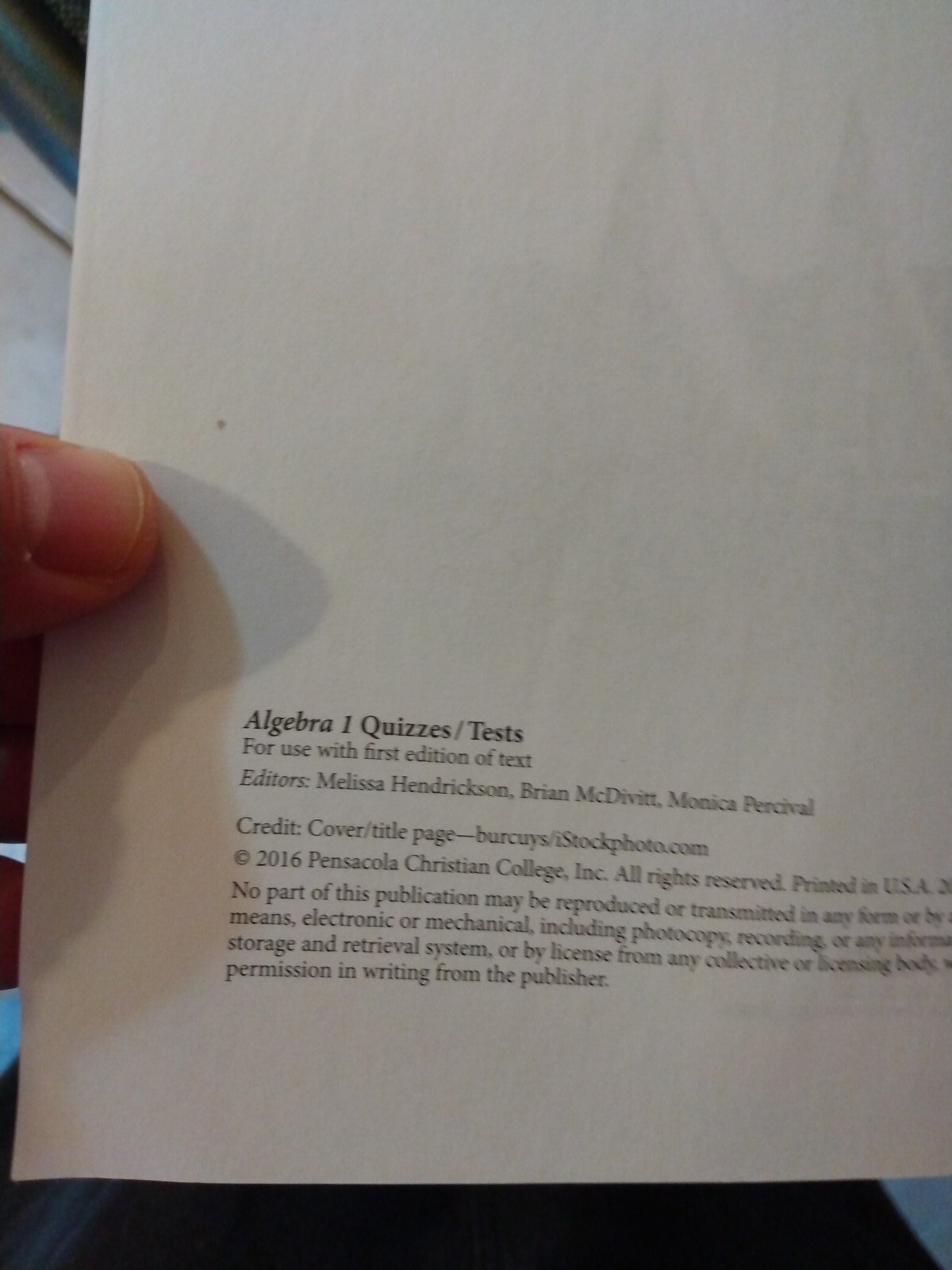 A beka Algebra 1, Solution Key, Tests Quizzes Student Text 2nd edition