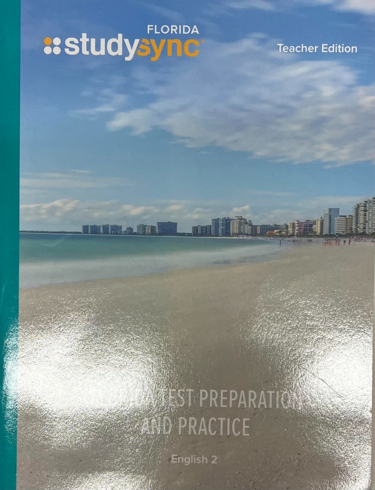 Florida StudySync Grade 10 English 2 Test Preparation Practice Teacher Edition