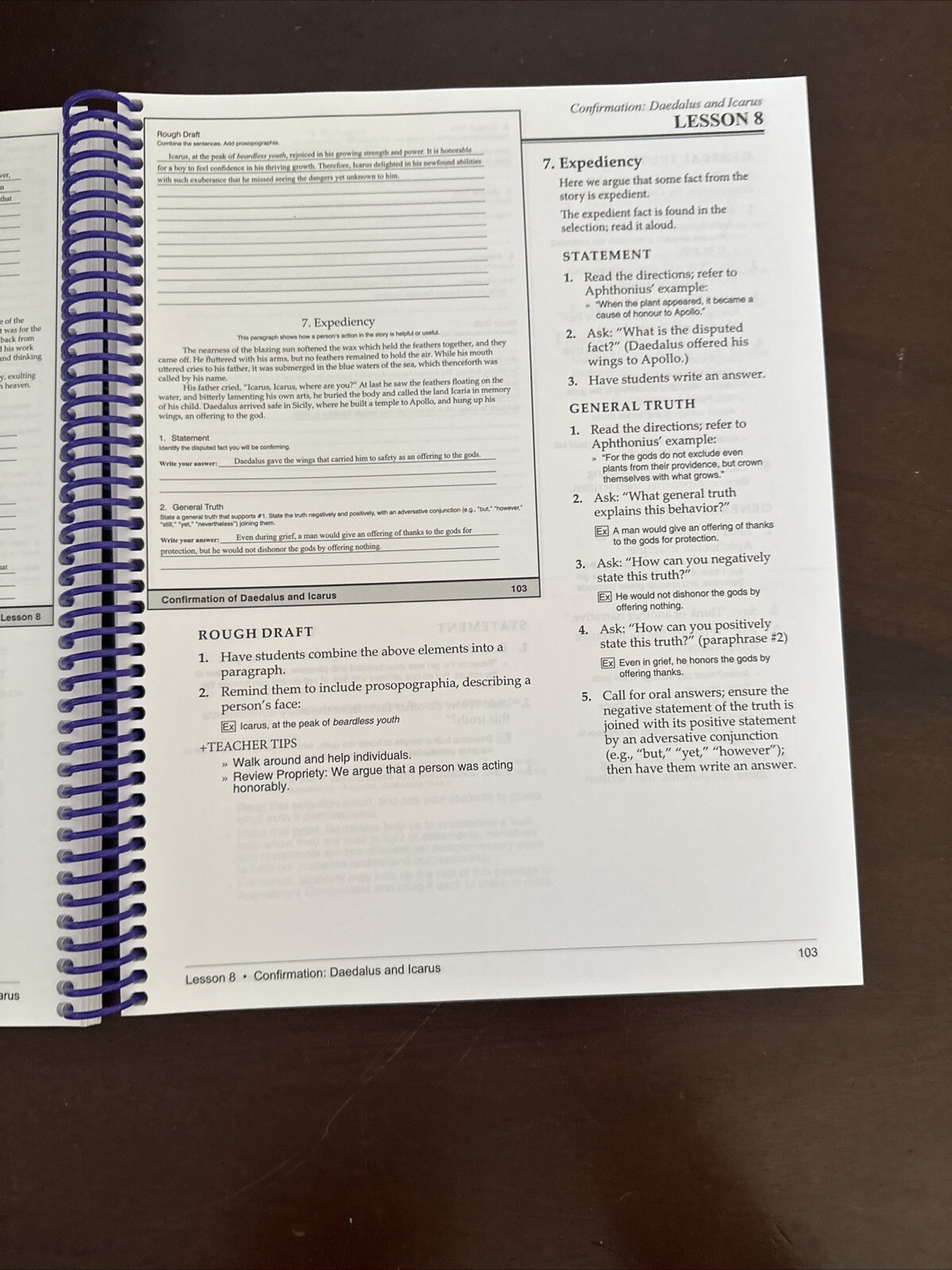 Memoria Press Classical Composition IV Teacher Guide