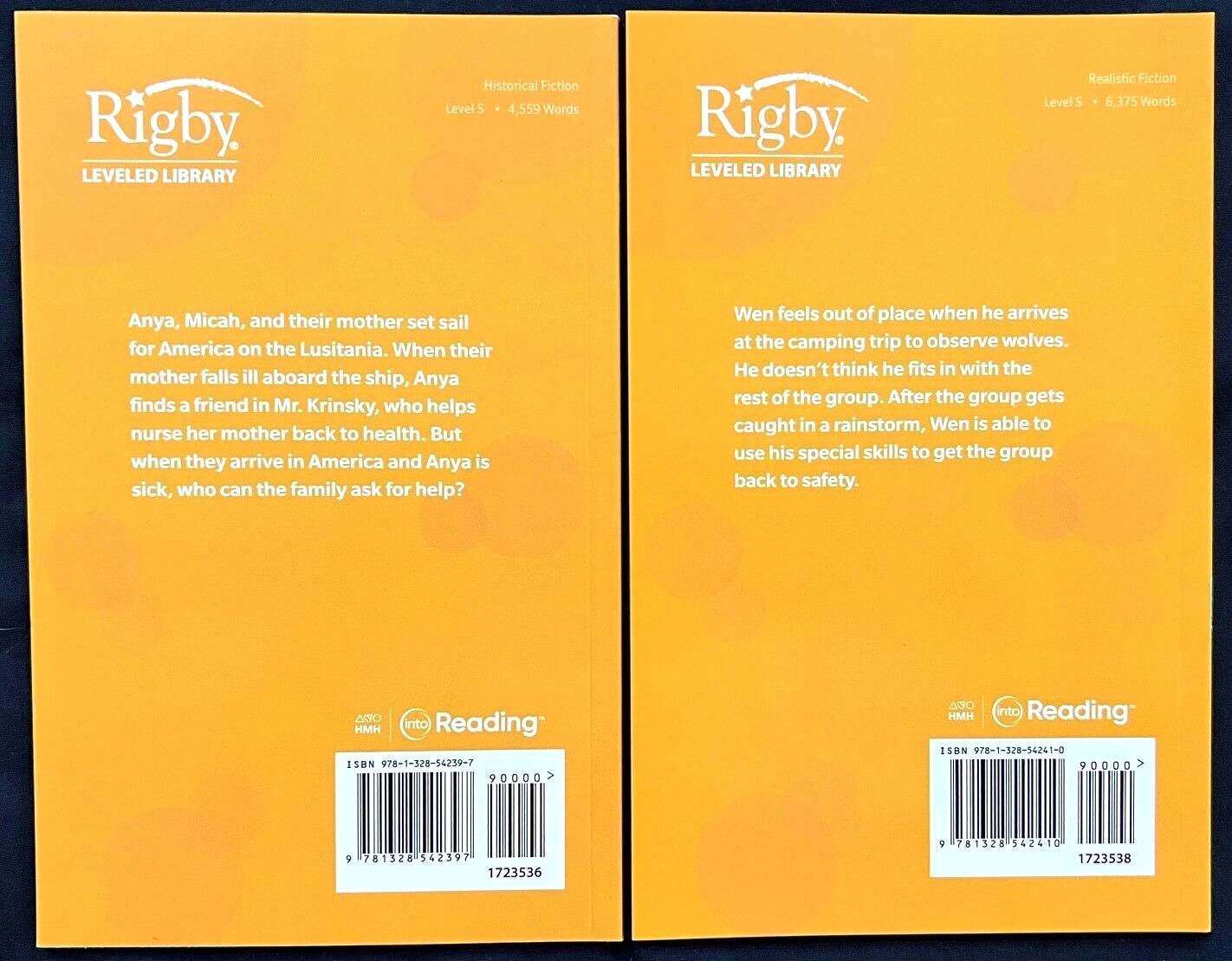 4th – 5th Grade – RIGBY – LEVELED LIBRARY (Level S) (9 readers) (2020)