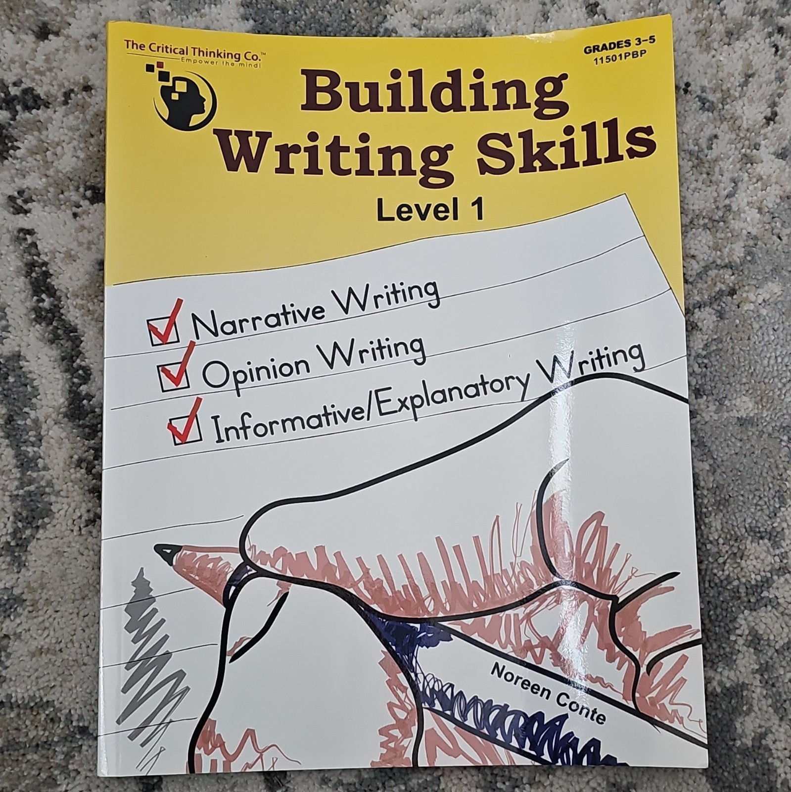 The Critical Thinking Co. Building Writing Skills Level 1 Workbook Conte 2017