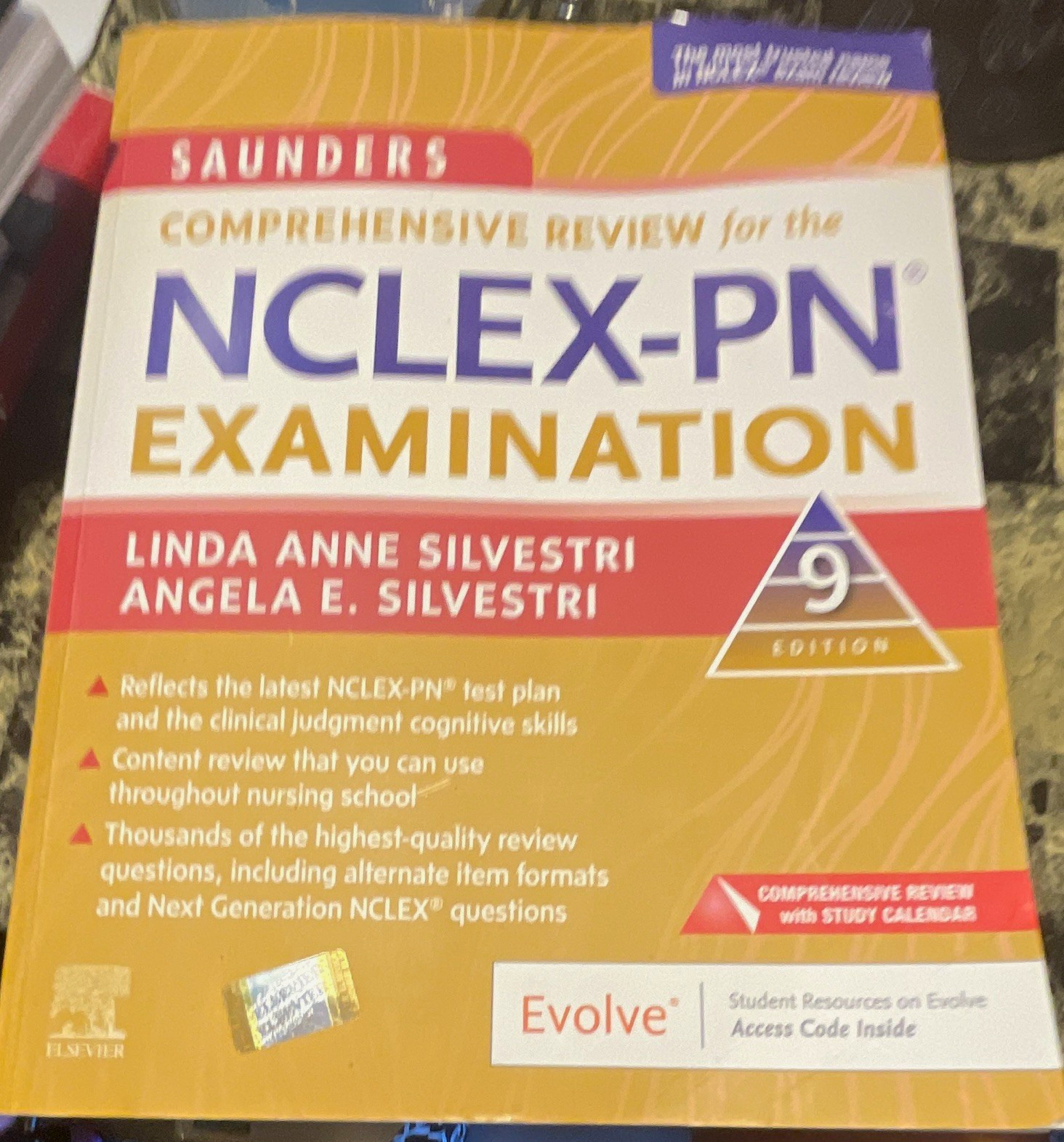 Elsevier Saunders Comprehensive Review NCLEX-PN Exam 9th Ed Silvestri
