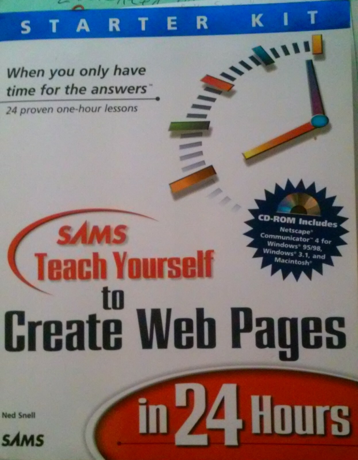 Sams Teach Yourself to Create Web Pages in 24 Hours (Book Only)