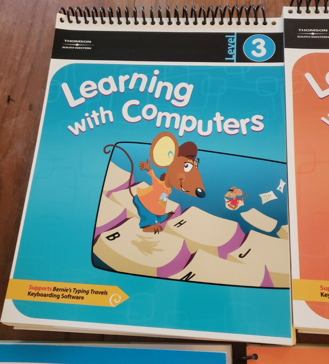 Learning W/ Computers 2 CDs 6 Spiral Bound Book Set Teachers Edition Levels 3-5