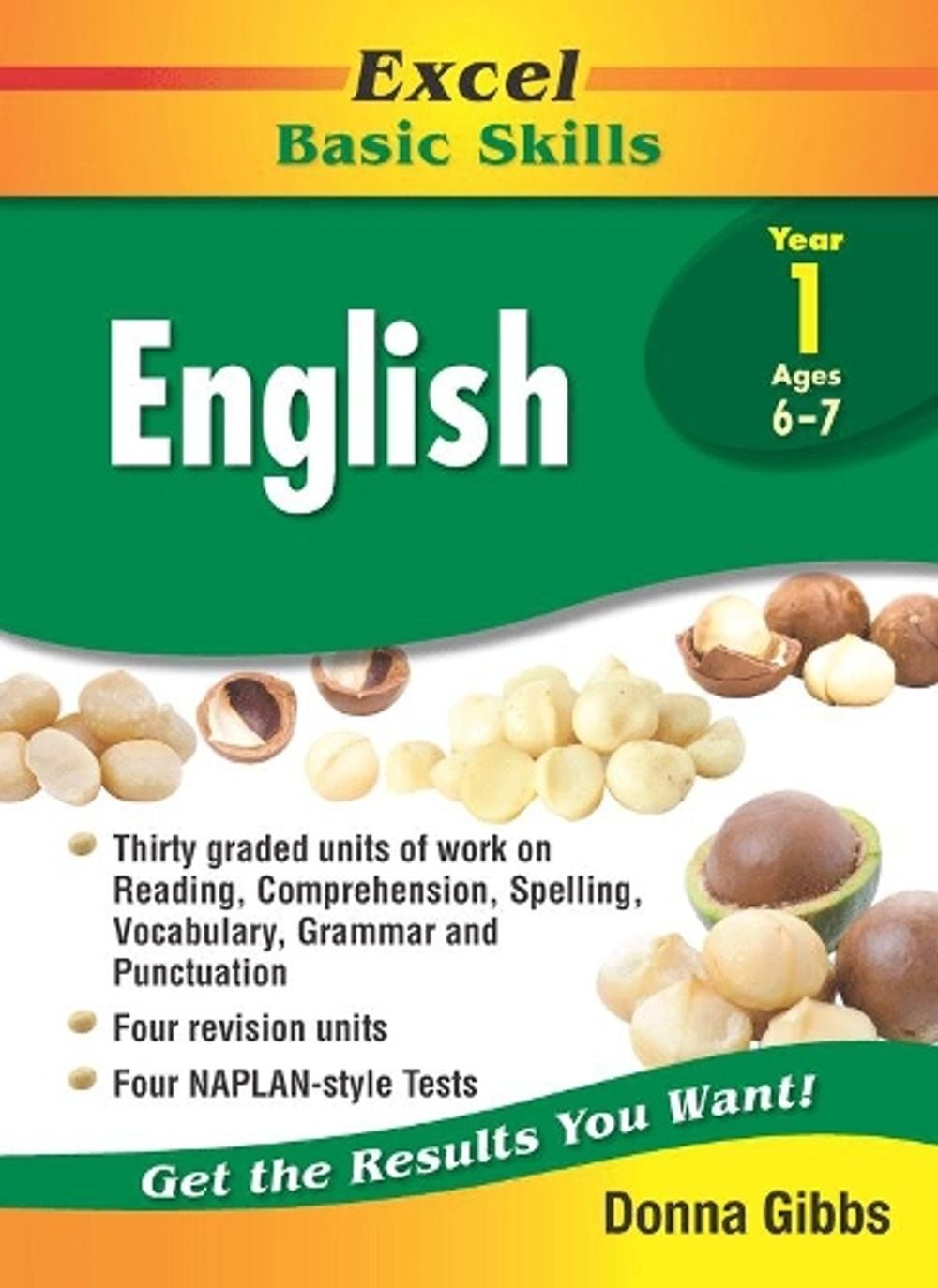 Excel Basic Skills – English Year 1 by Donna Gibbs (English) Paperback Book