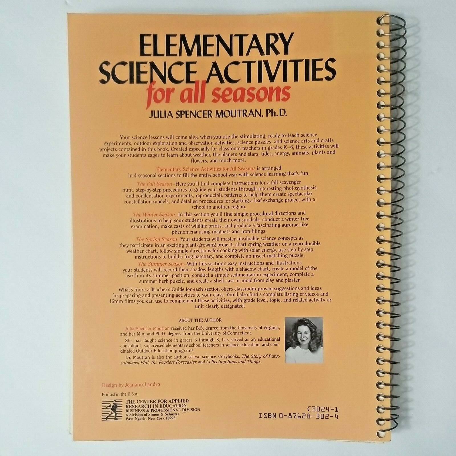 Elementary Science Activities for All Seasons Paperback Julia Mou