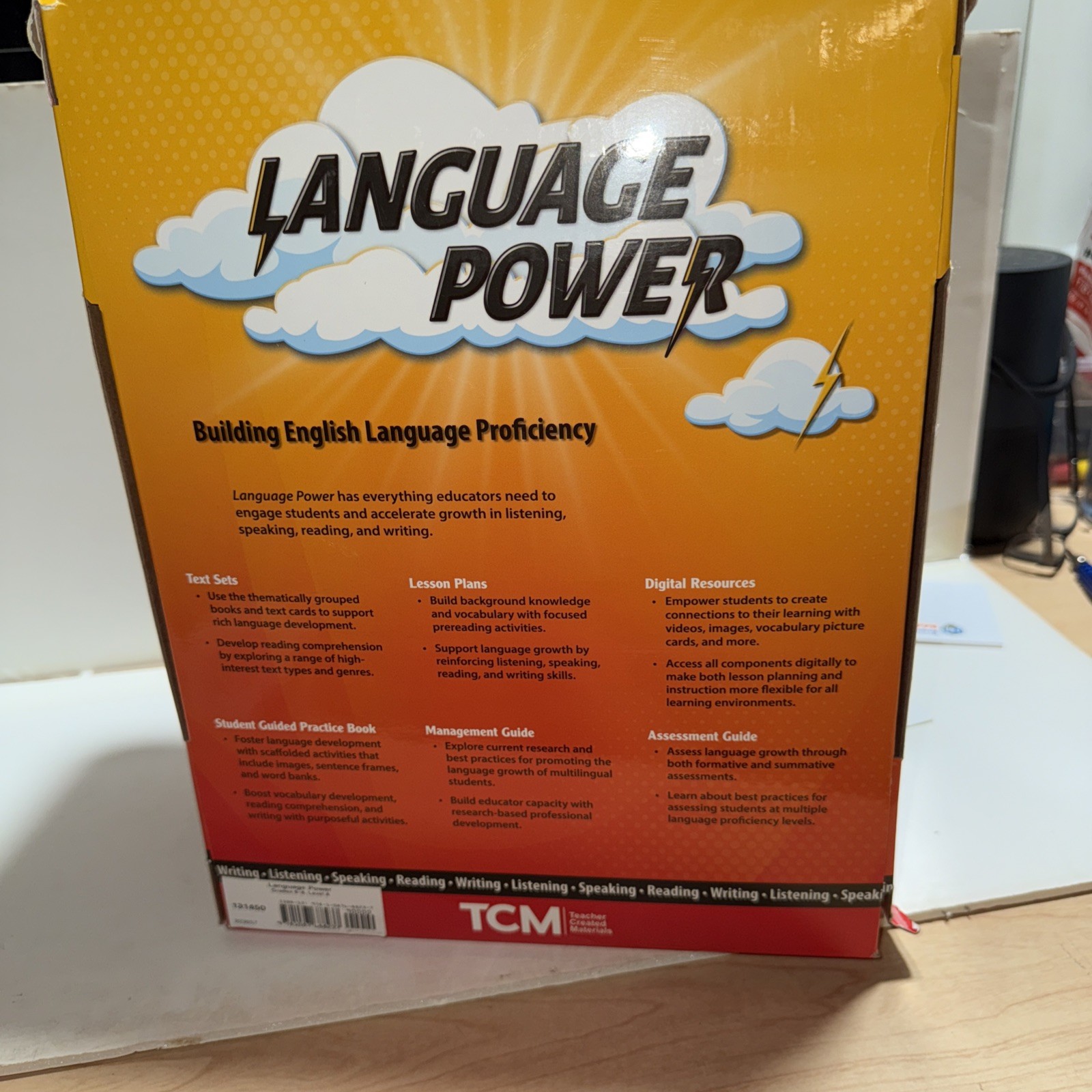 Language Power Grades 6-8 Level A Teacher Created Materials TMC BUILDING ENGLISH