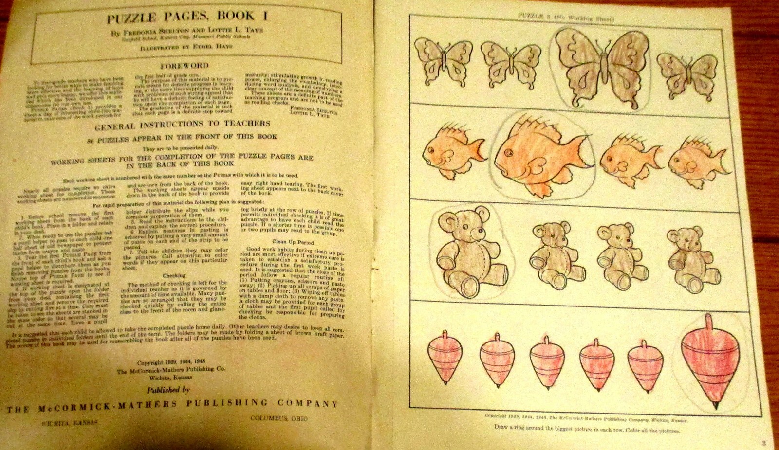 Puzzle Pages + Language Round-Up + Jack and Jill+ Booklet Lot (9) 1948 –1956