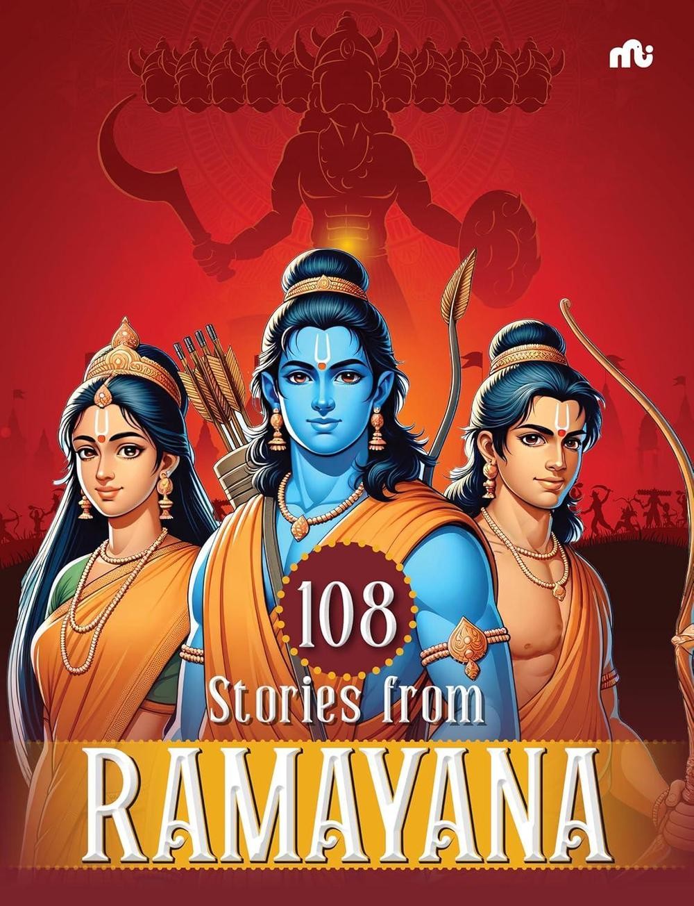 108 Stories from Ramayana by Moonstone Paperback Book