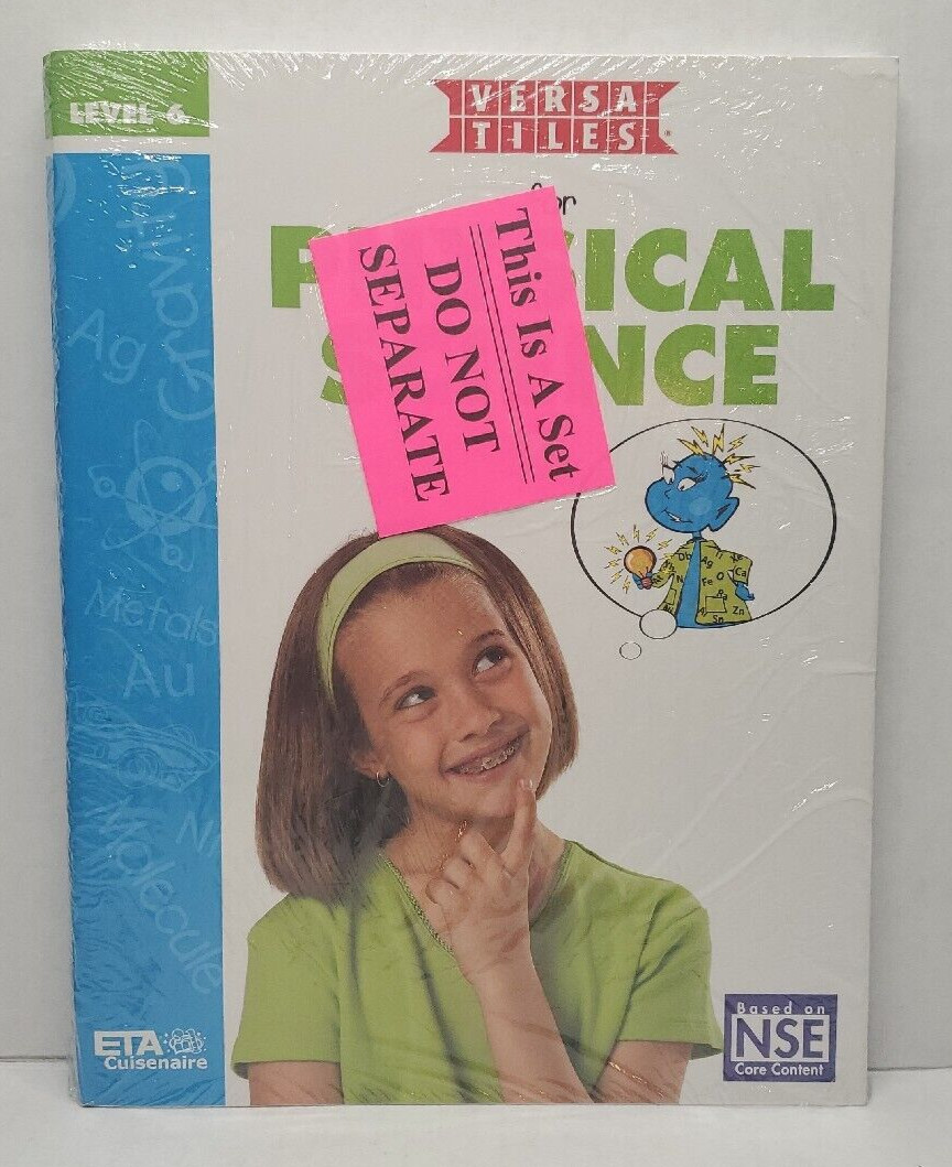 Versa Tiles For Physical Science Level 6 (Set Of 5 Books) *NEW*