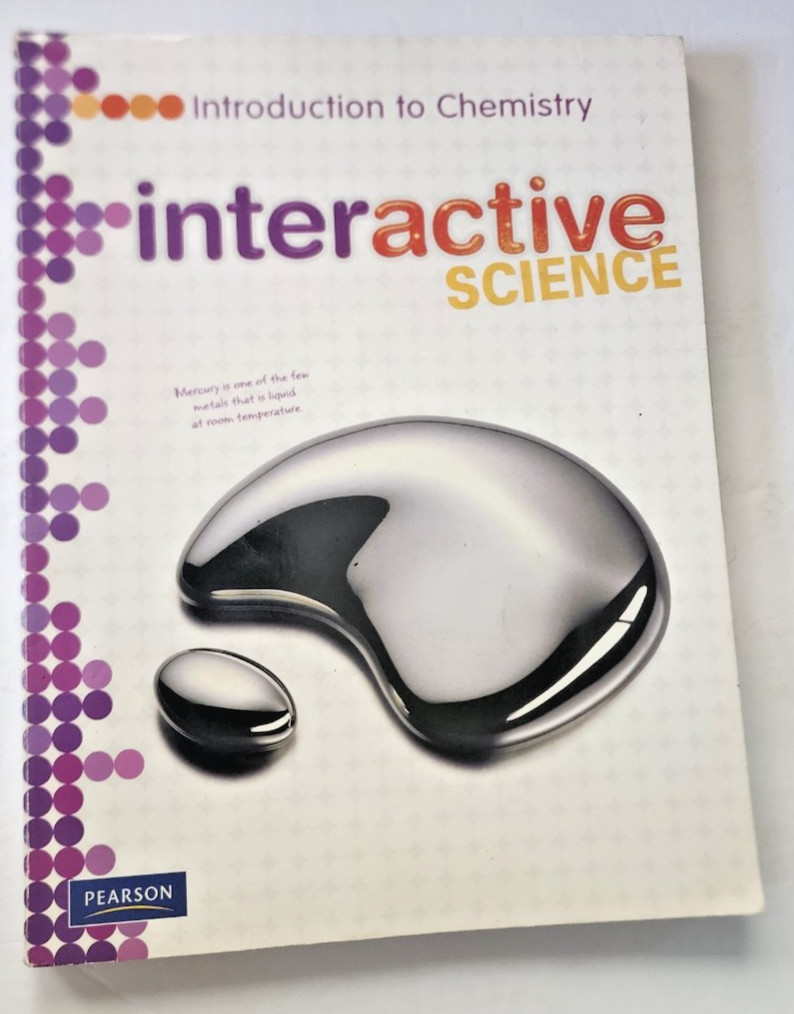 Interactive Science Introduction to Chemistry Student Workbook New