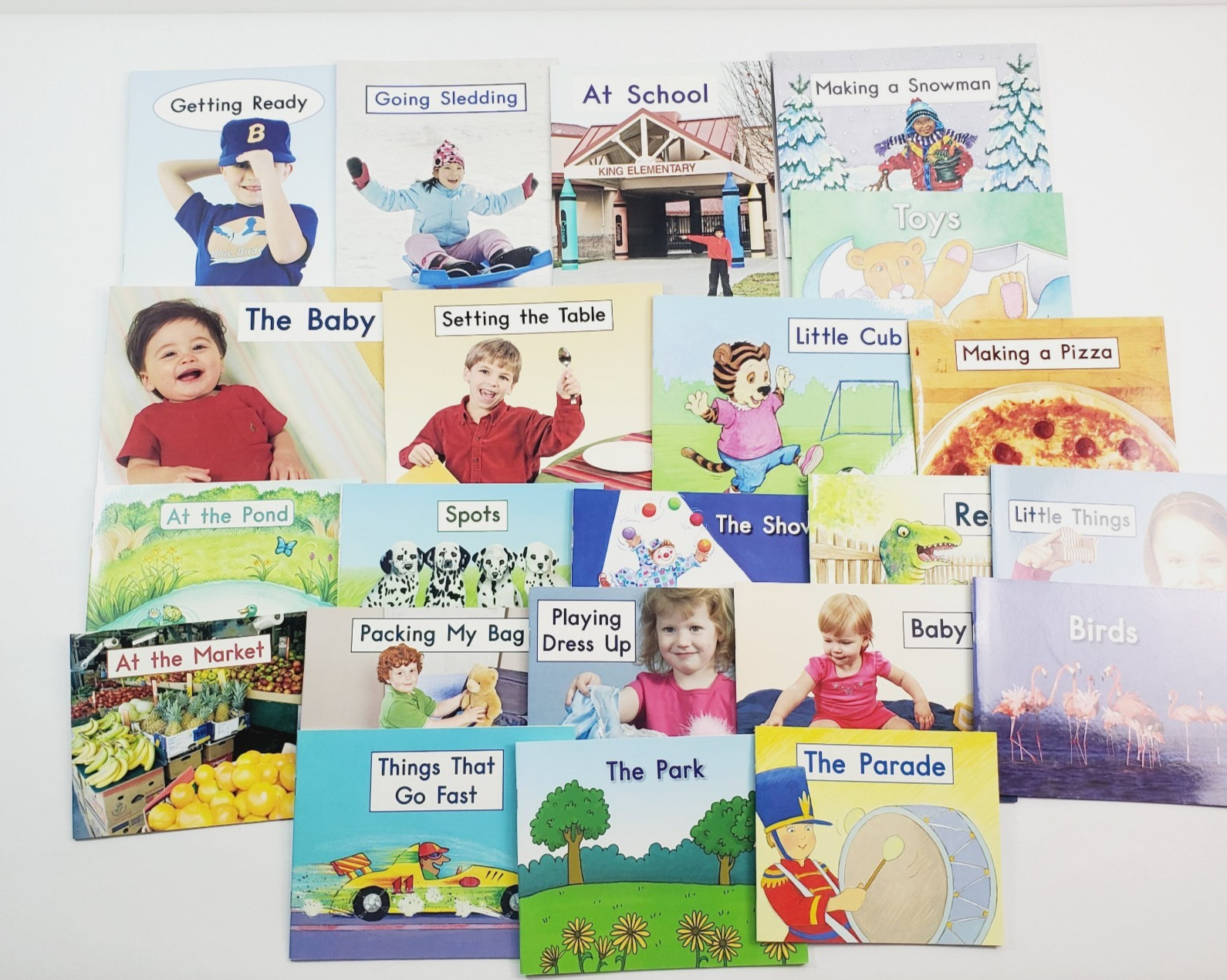 Lot of 22 Fountas & Pinnell LLI Orange System Level A Leveled Literacy Readers