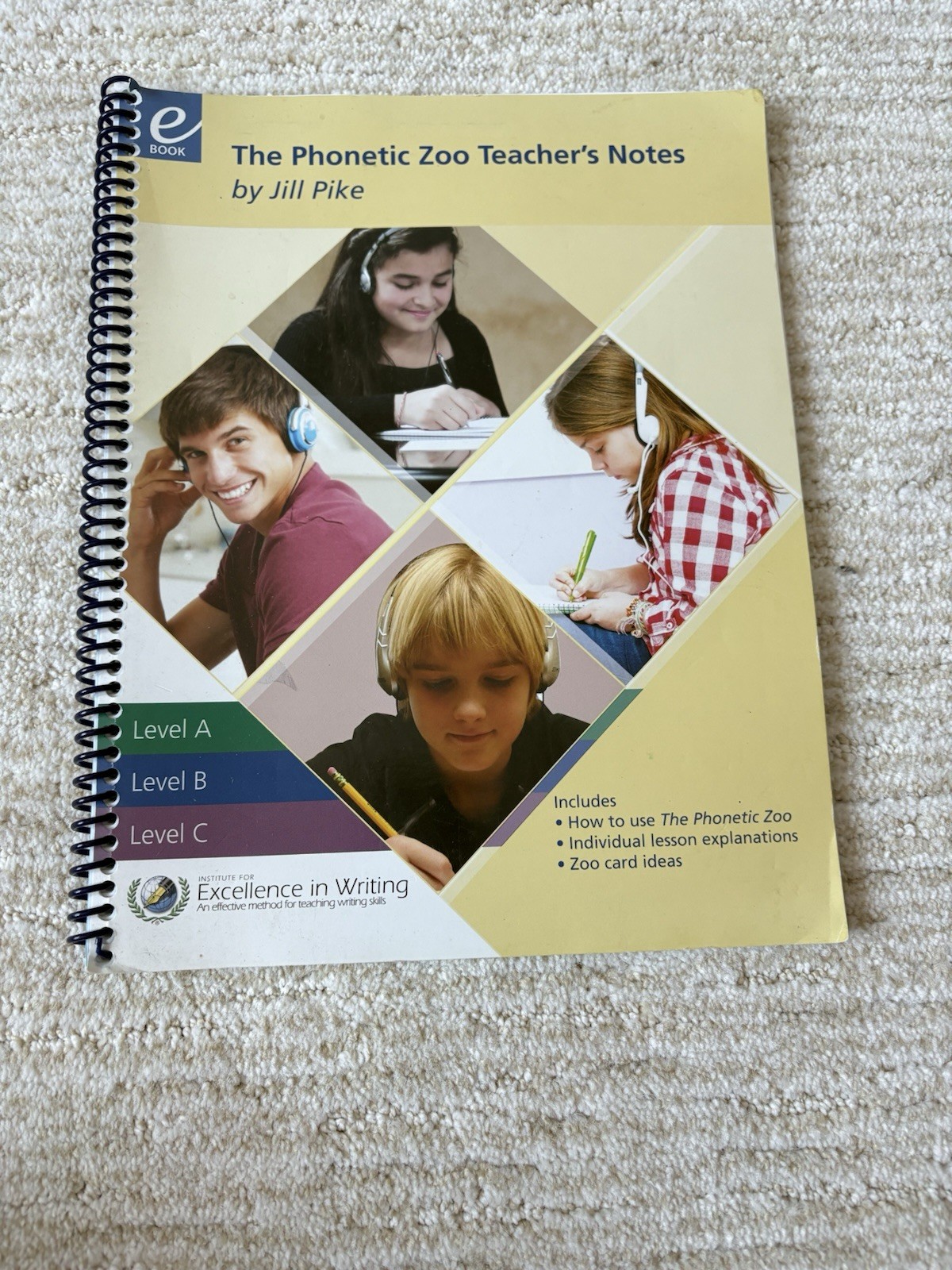 Excellence In Writing-Getting Started With The Phonetic Zoo Notes+cards+CDs