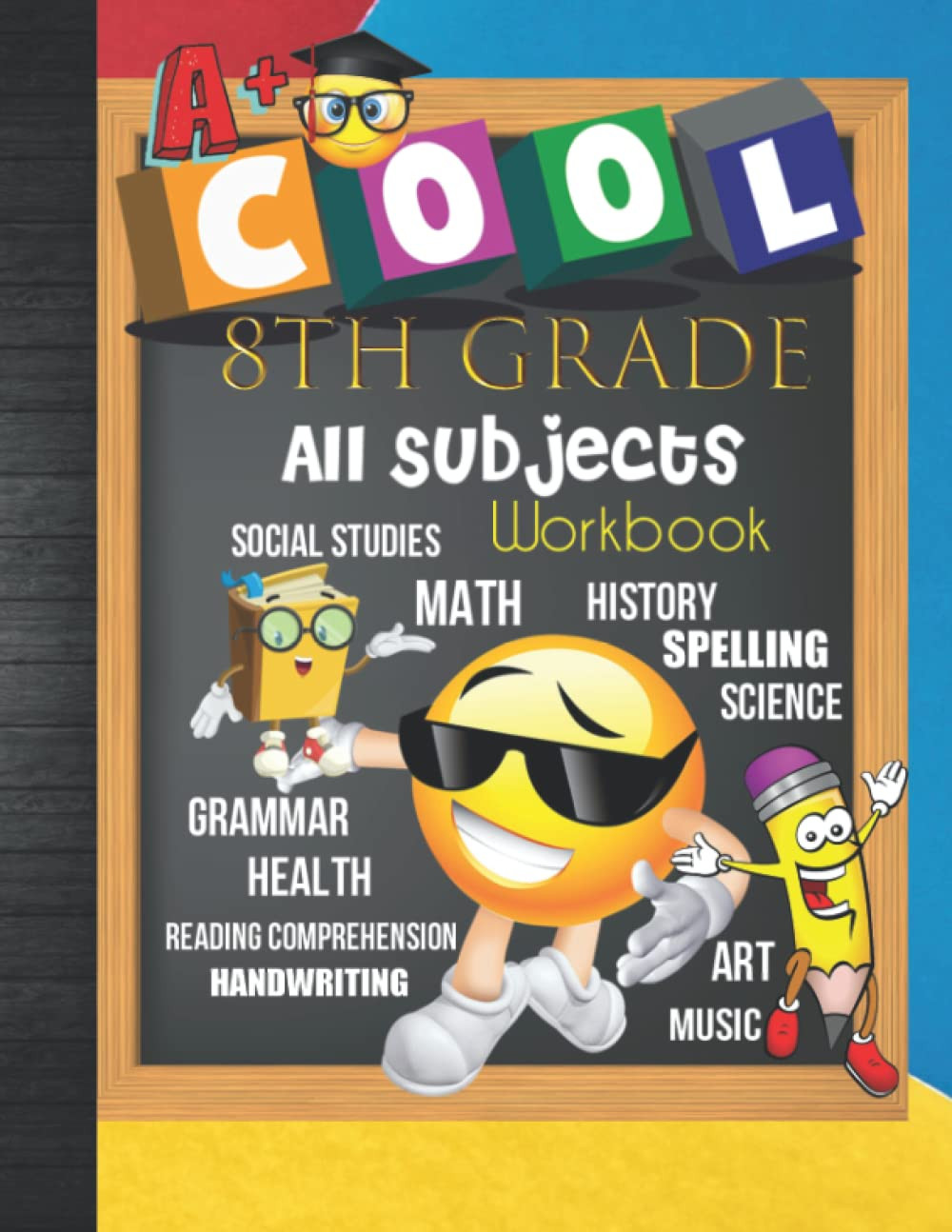 8th Grade All Subjects Workbook Homeschool Math Science SocialStudies