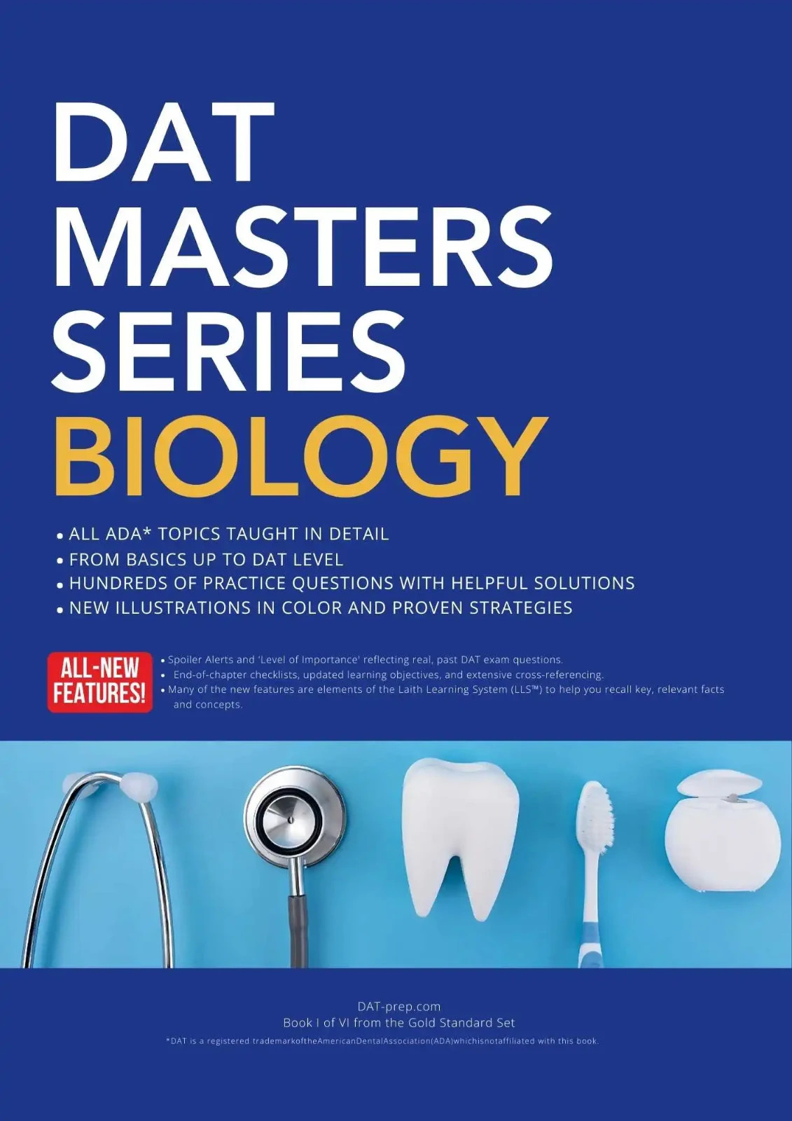2026-2027 DAT Prep Biology Masters Series, Comprehensive Preparation & Practice