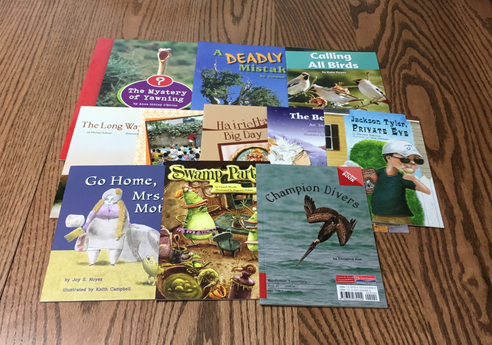 FOUNTAS & PINNELL LEVELED LITERACY INTERVENTION 11 COLOR READERS RED LEVEL K & M