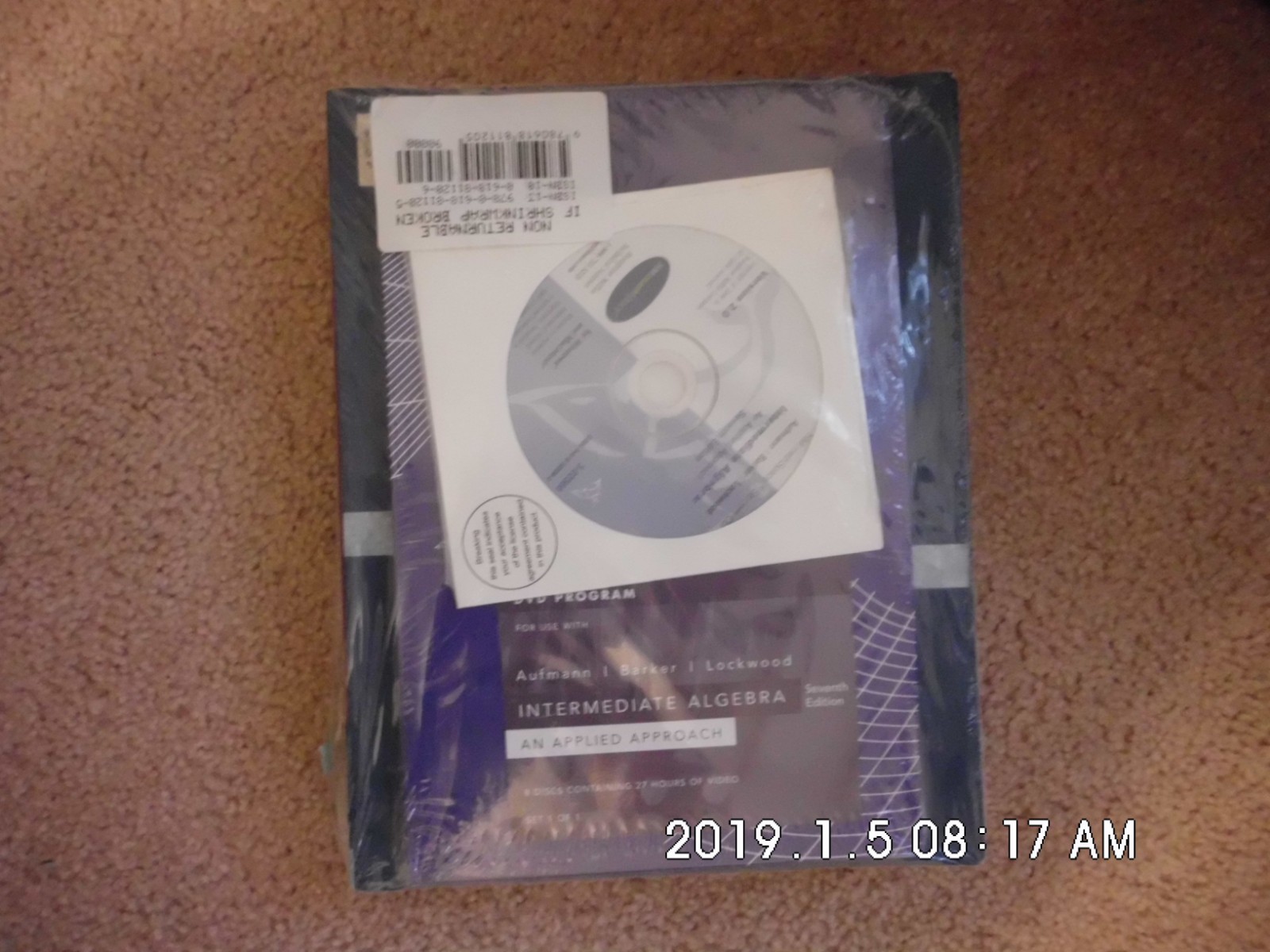 Intermediate Algebra an applied approach, with Student Solutions Guide