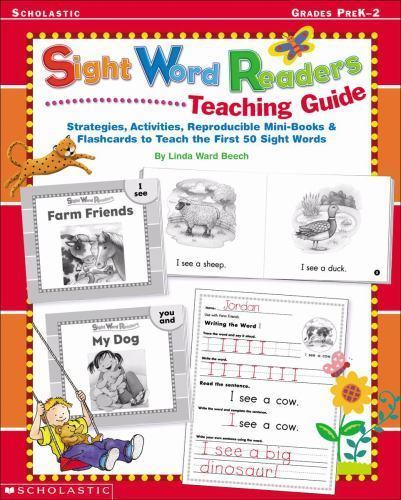 LOT OF 5 SCHOLASTIC SIGHT WORD READERS TEACHING GUIDE STRATEGIES ACTIVITIES BOOK