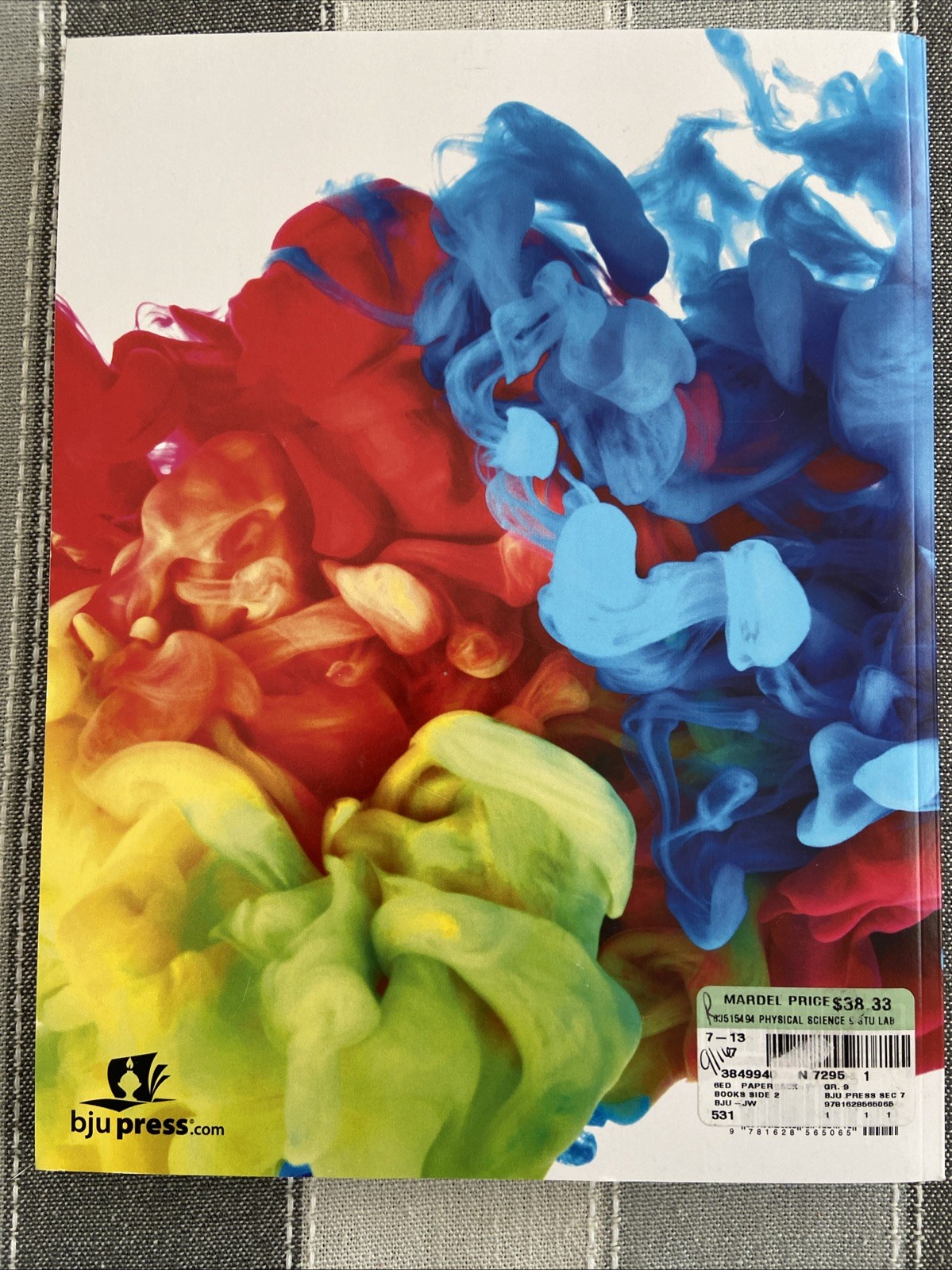 NEW BJU Press 9th grade 9 PHYSICAL SCIENCE STUDENT LAB MANUAL 6th ed CURRENT