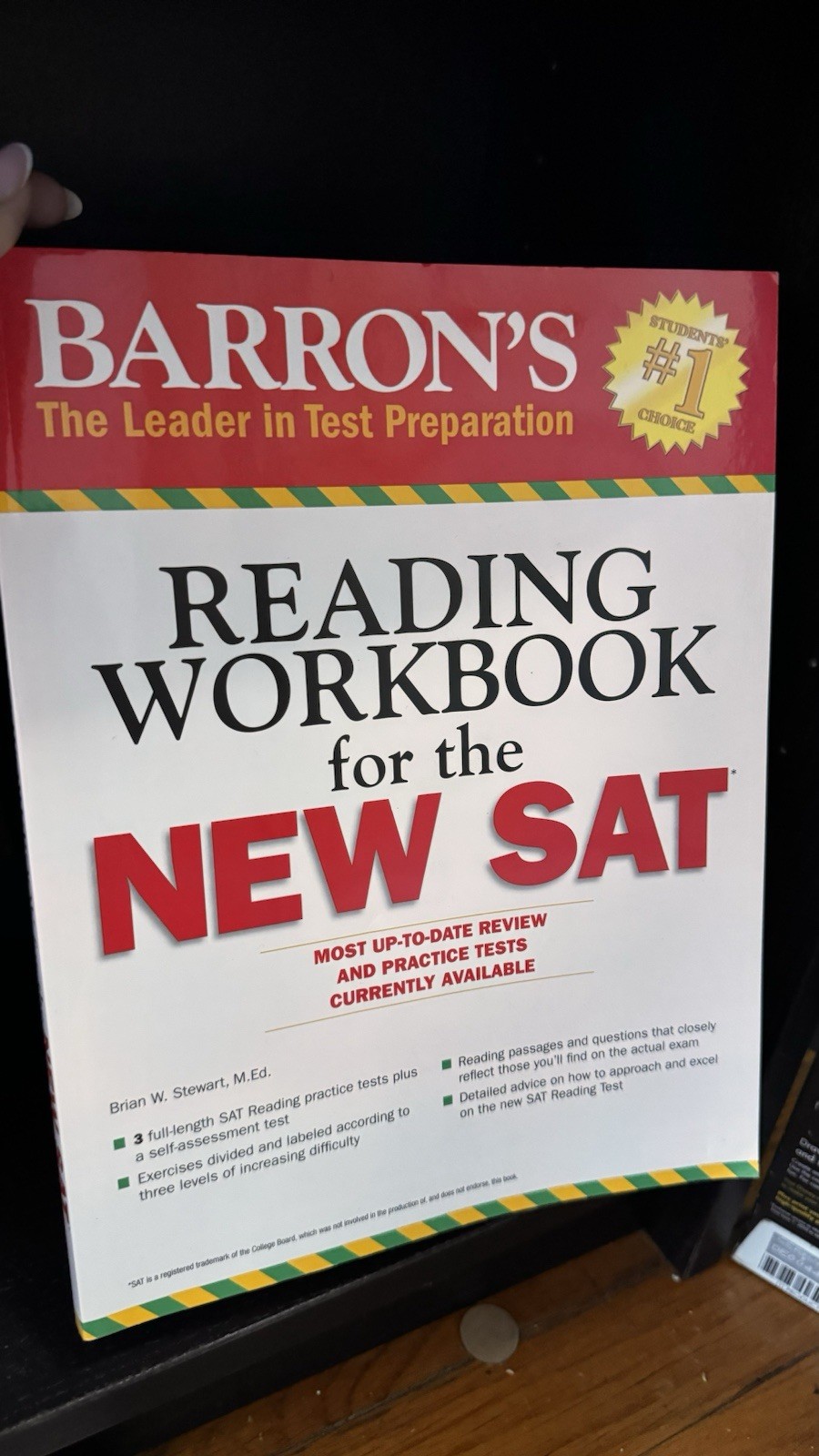 Barron’s NEW SAT Critical Workbook