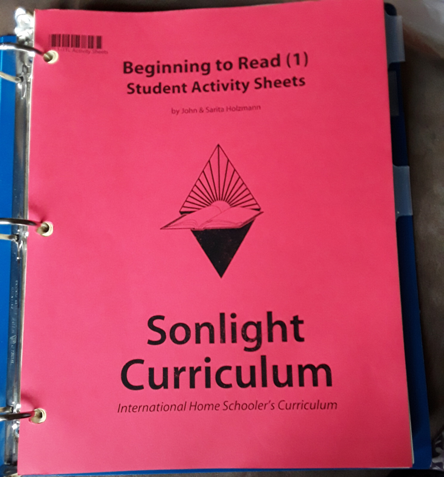 Sonlight Homeschool Curric. Beginning to Read 1 Teacher’s Manual Student Sheets