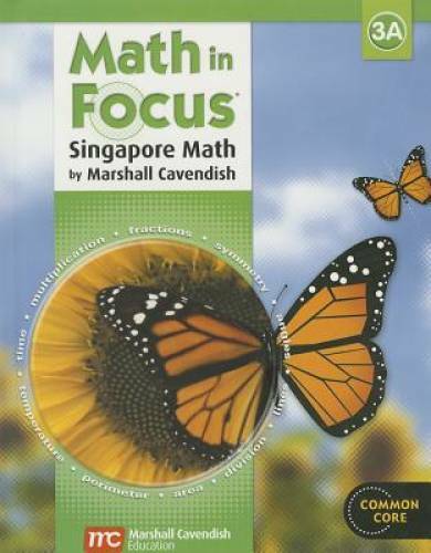 Math in Focus: Singapore Math: Student Edition, Book A Grade 3 2013 – GOOD
