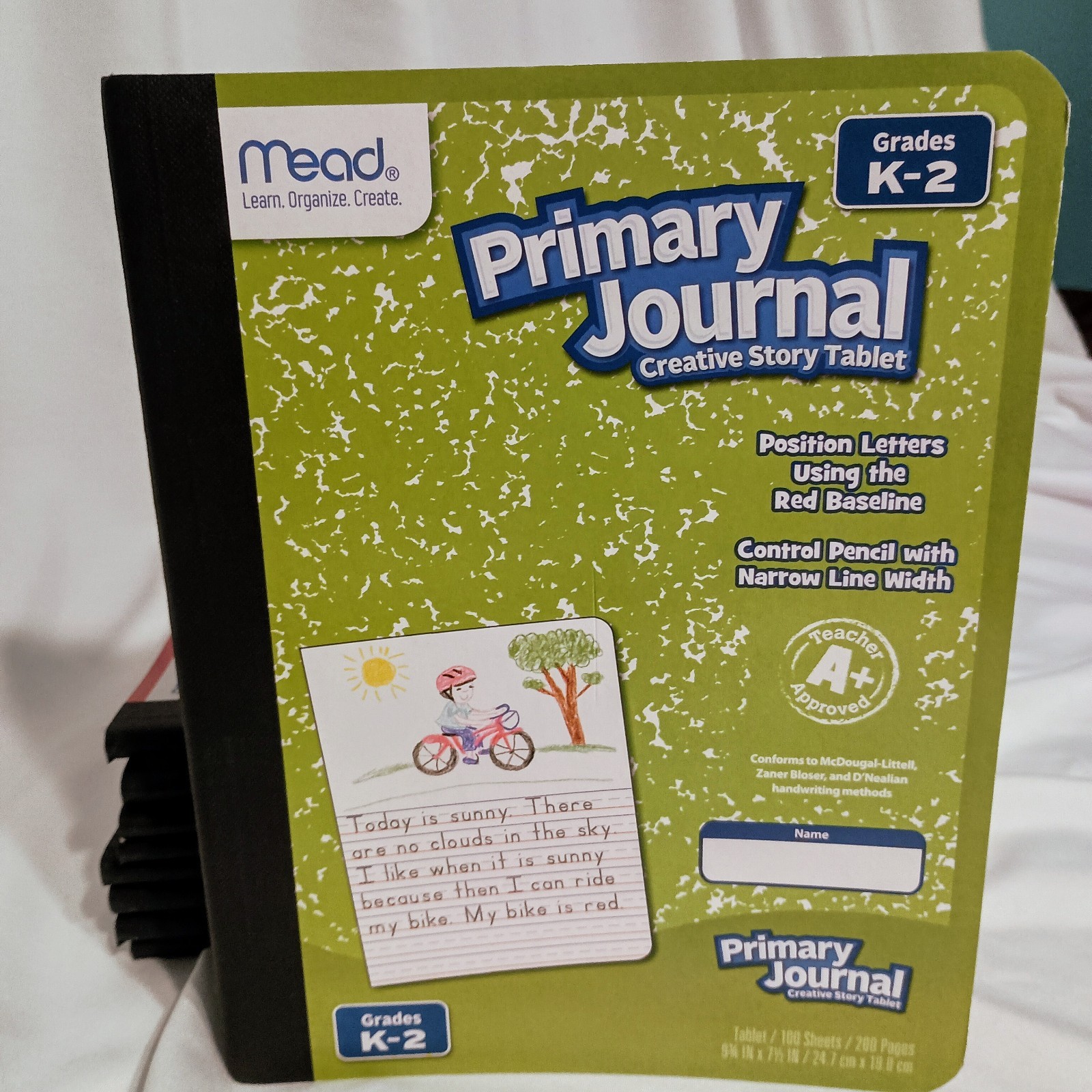 Mead Primary Creative Story Tablet Journal Grade K-2, Green New School Supplies