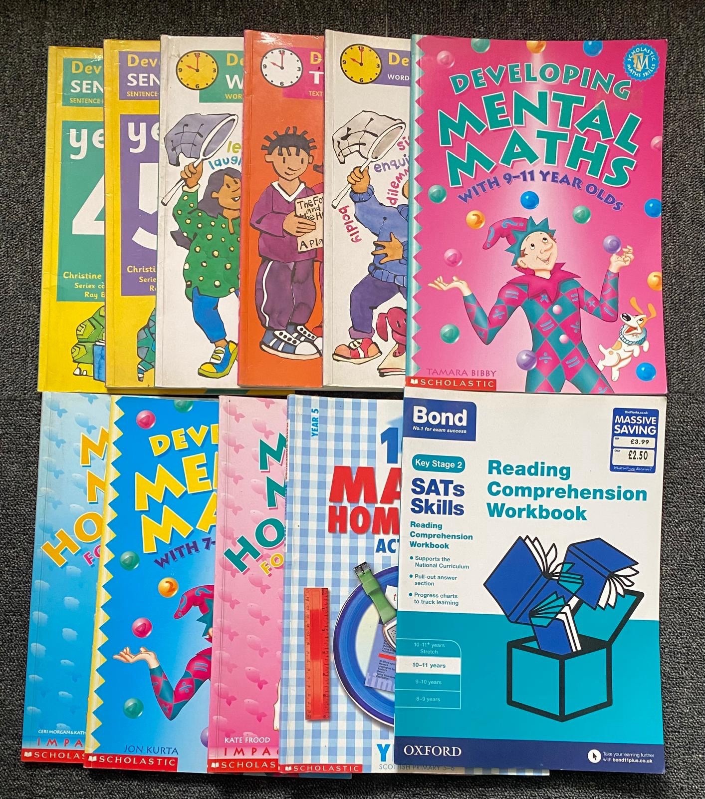 Children’s Education Book Bundle x11 – Developing Literacy Year 3-5 & More!