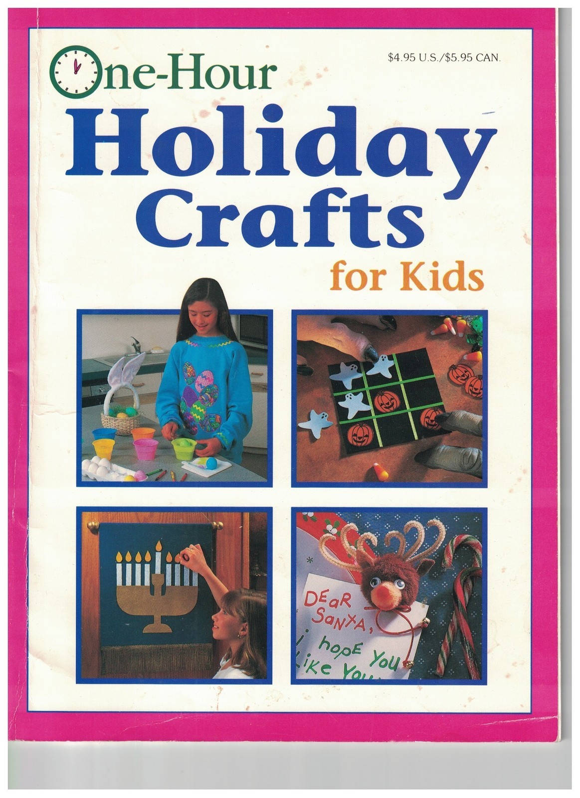 ONE-HOUR HOLIDAY CRAFTS for kids ISBN 0785309551