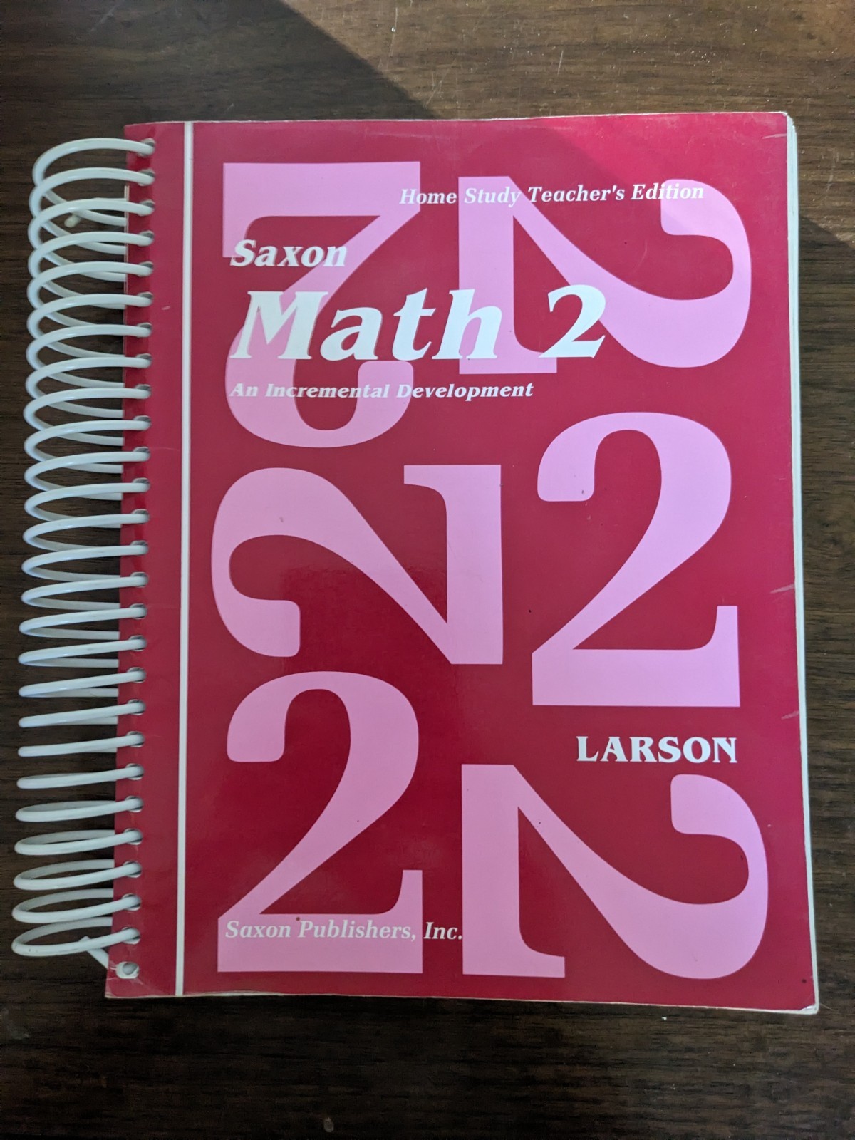 Saxon Math 2 Teacher’s Manuel