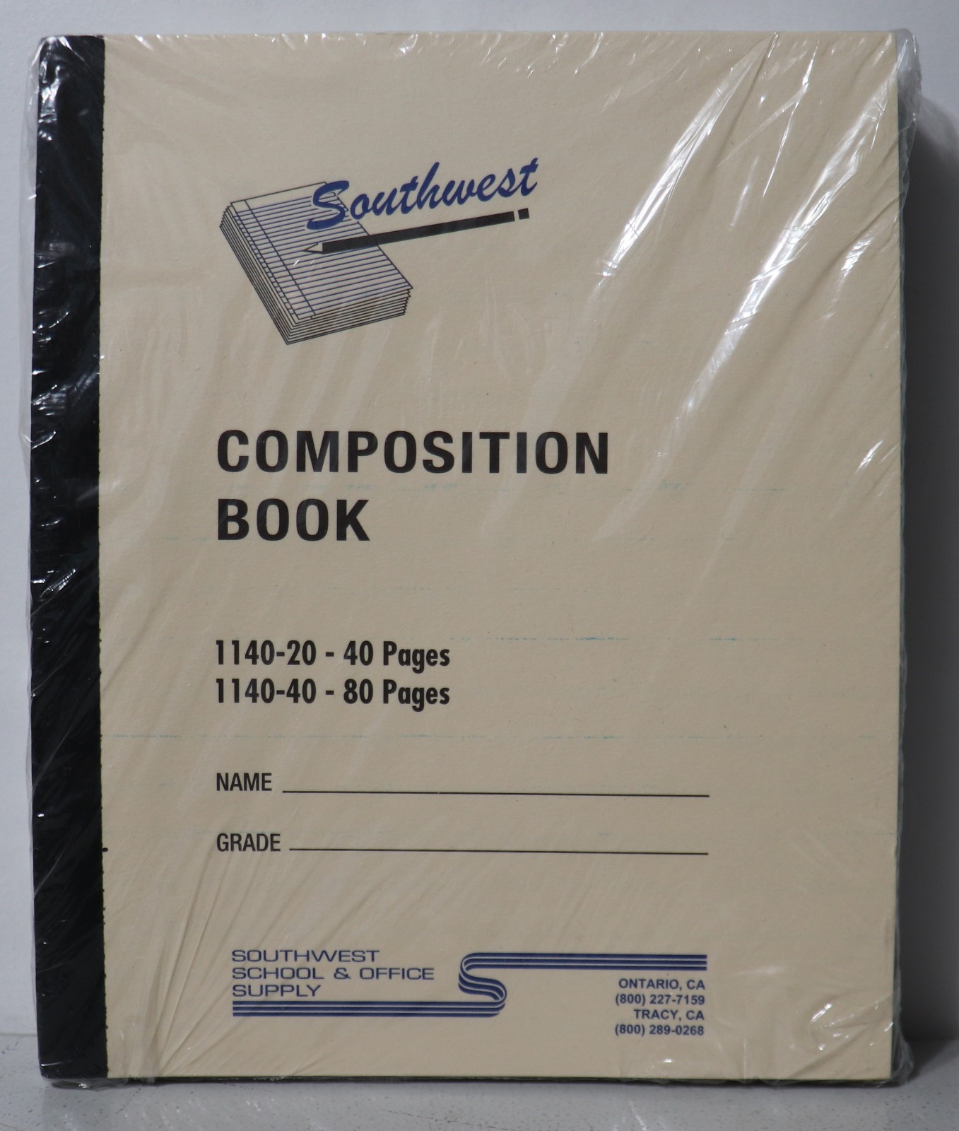 Southwest Composition Book 40 Pages Wide-Ruled Pack of 12 1140-20 NEW