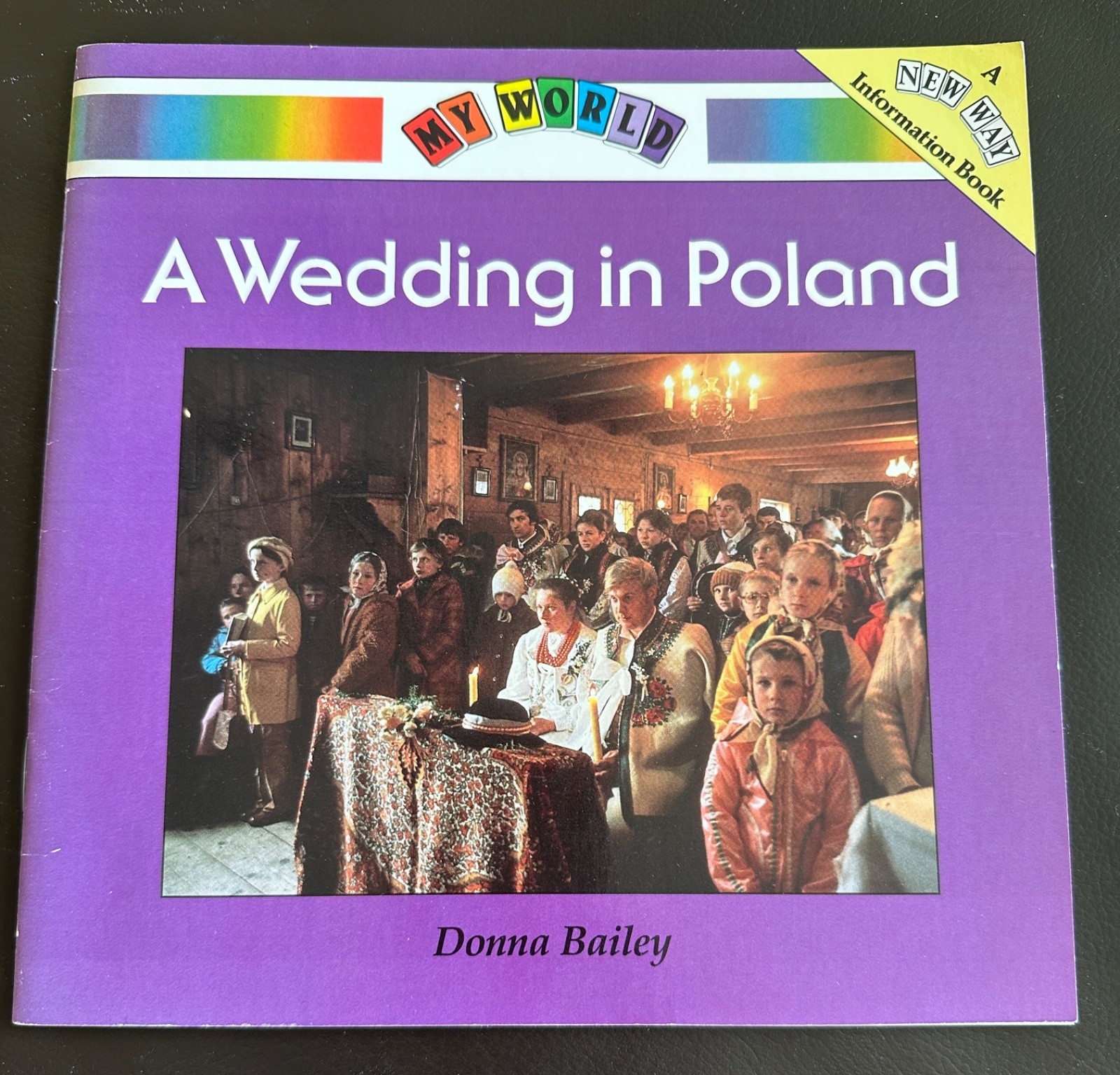 1990 ~ A Wedding in Poland My World Book Violet Level 3B New Way Information