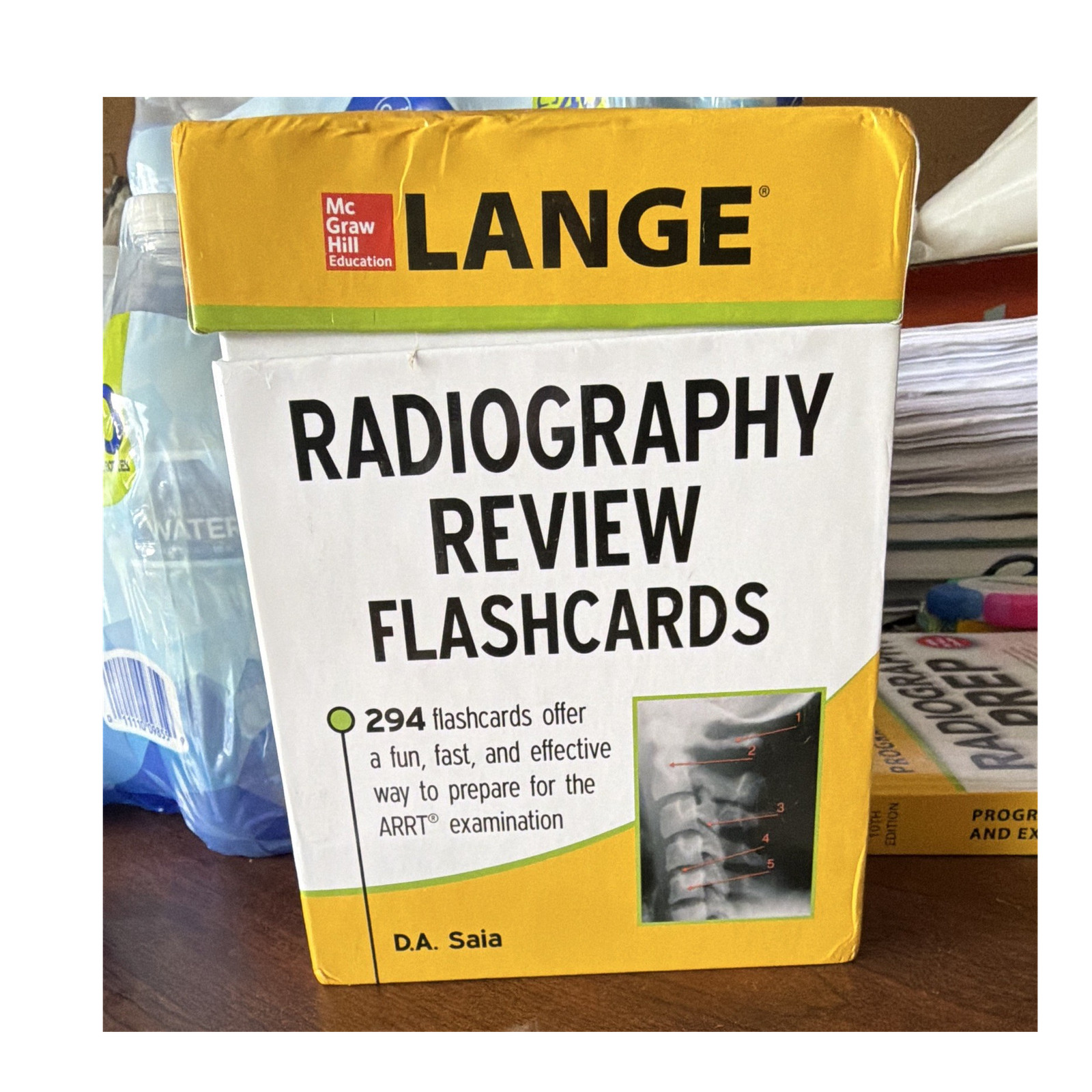 Lange Radiography Review Flashcards 294 Cards D.A. Saia ARRT Exam Prep