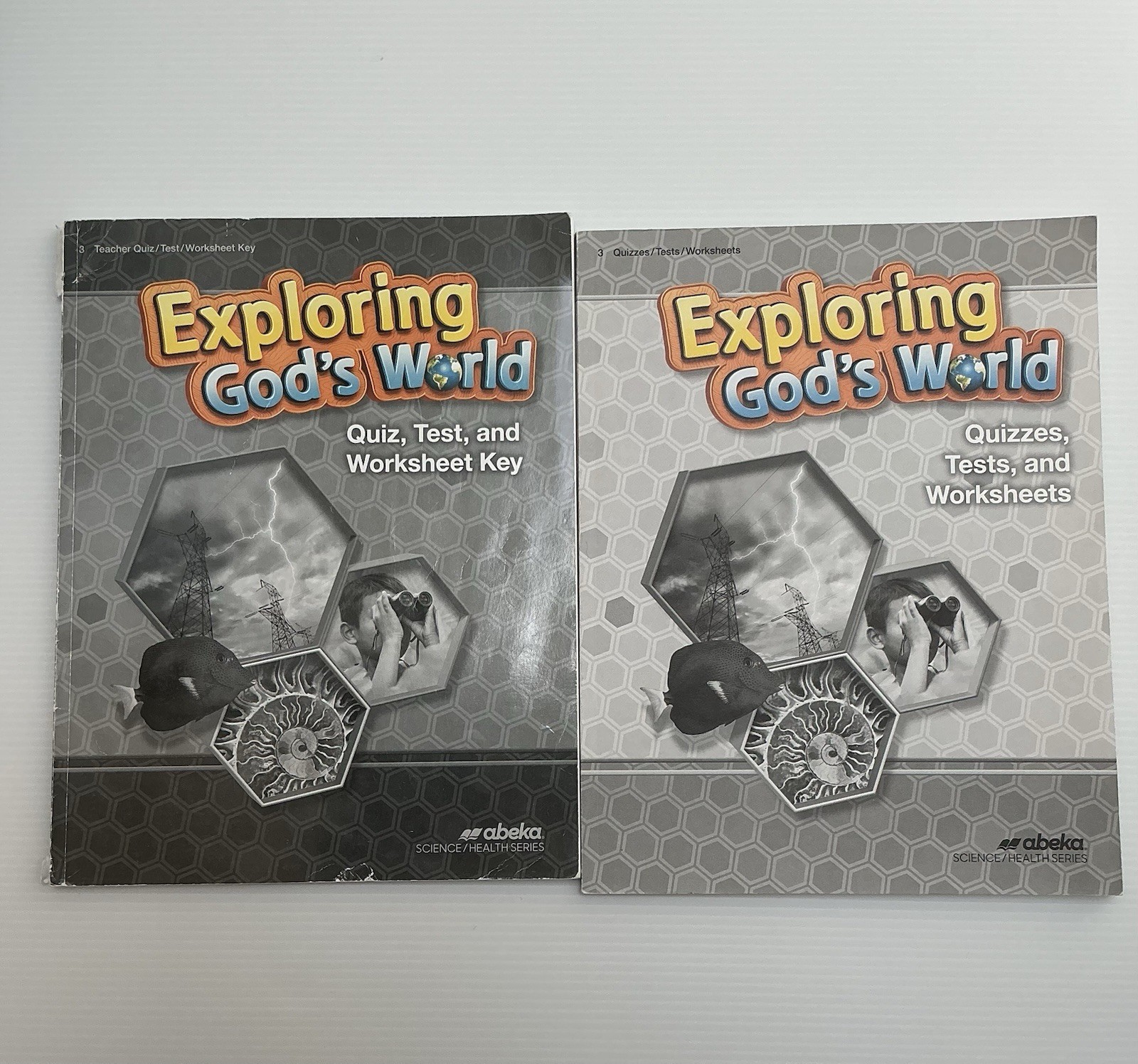 Abeka Exploring God’s World Quizzes Tests Worksheets & Key Bundle Gr 3