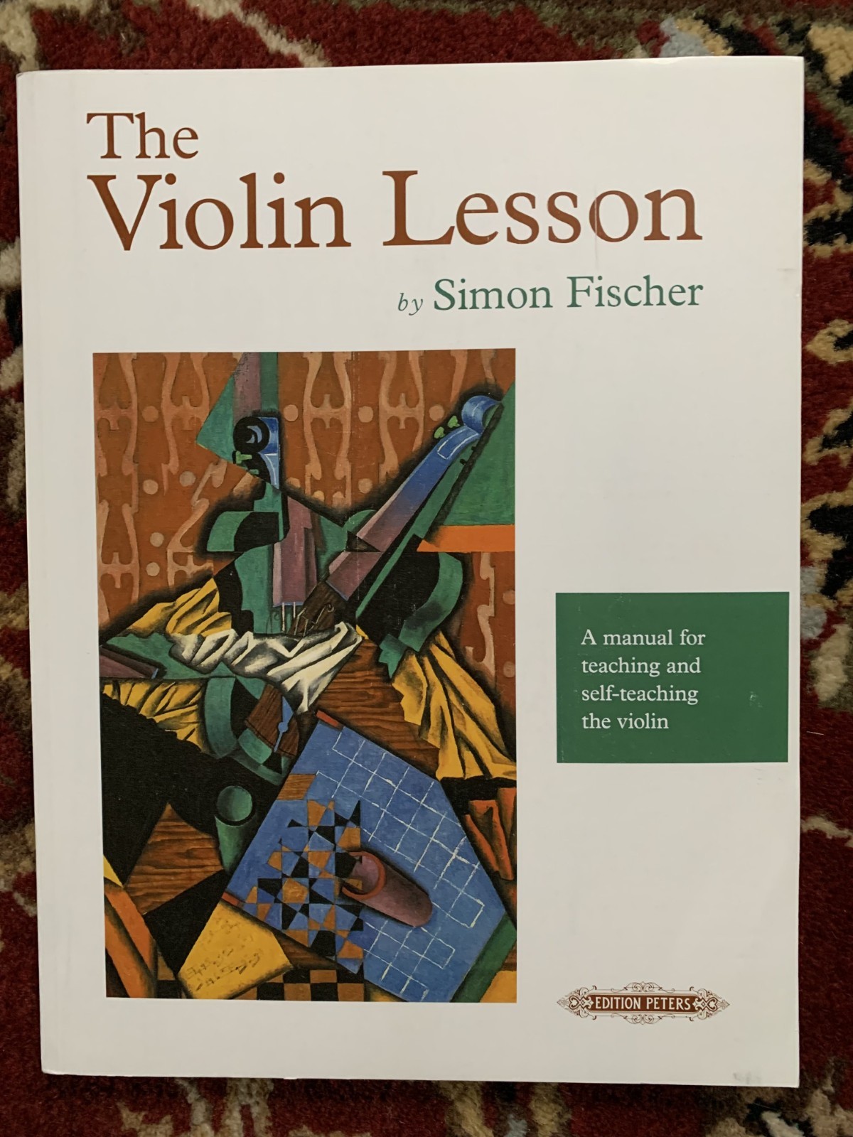 The Violin Lesson Violon by SIMON FISCHER