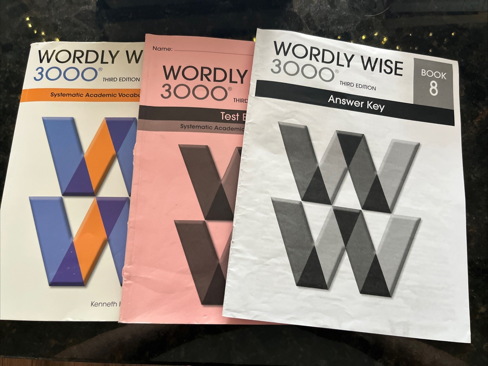 WORDLY WISE 3000, BOOK 8 set GRADE 8 By Kenneth Hodkinson