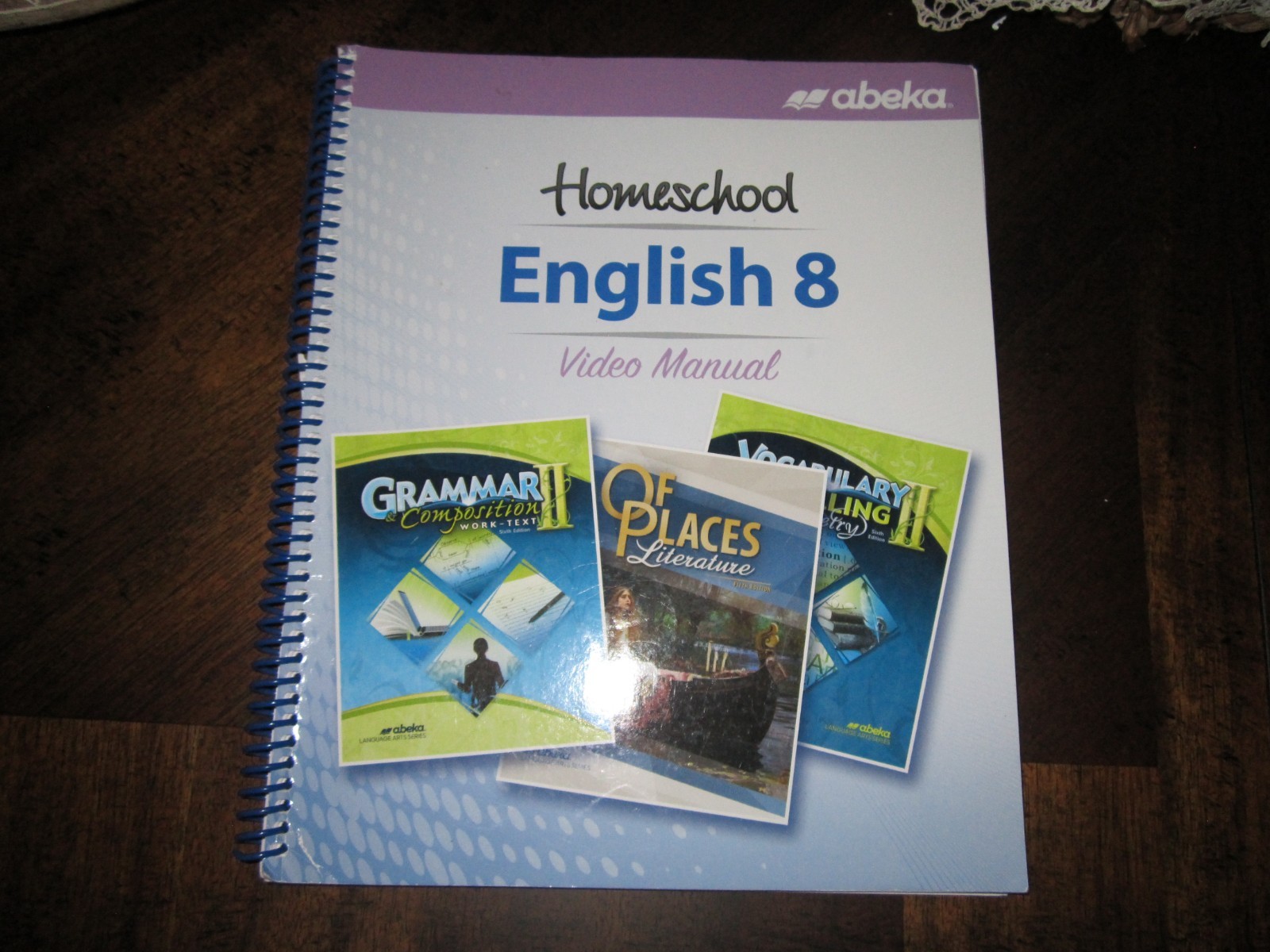 Abeka Grammar Composition II Language 8th Grade English Daily Guidebook