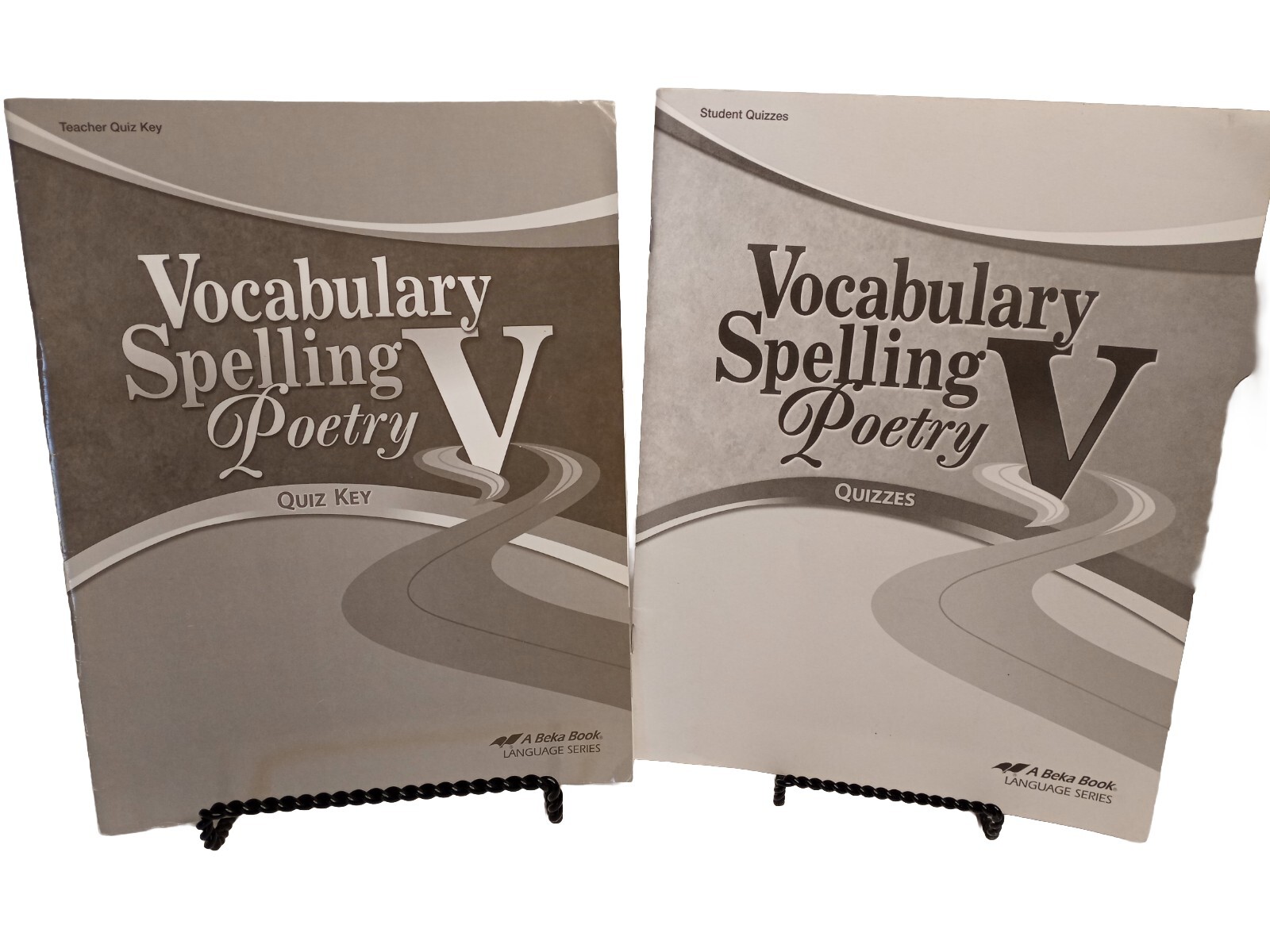 Abeka Vocabulary, Spelling & Poetry V Homeschool Curriculum/ Read Description