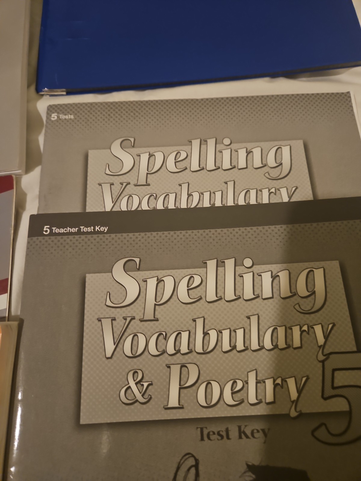 10 Abeka Books For 5th Grade Arithmetic Language Spelling (L)