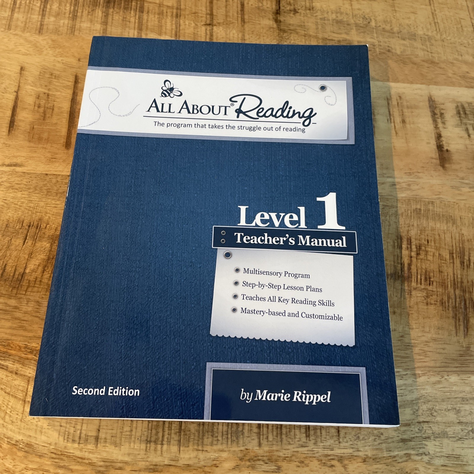 All about Reading Level 1 Teacher’s Manual 2nd Edition by Marie Rippel