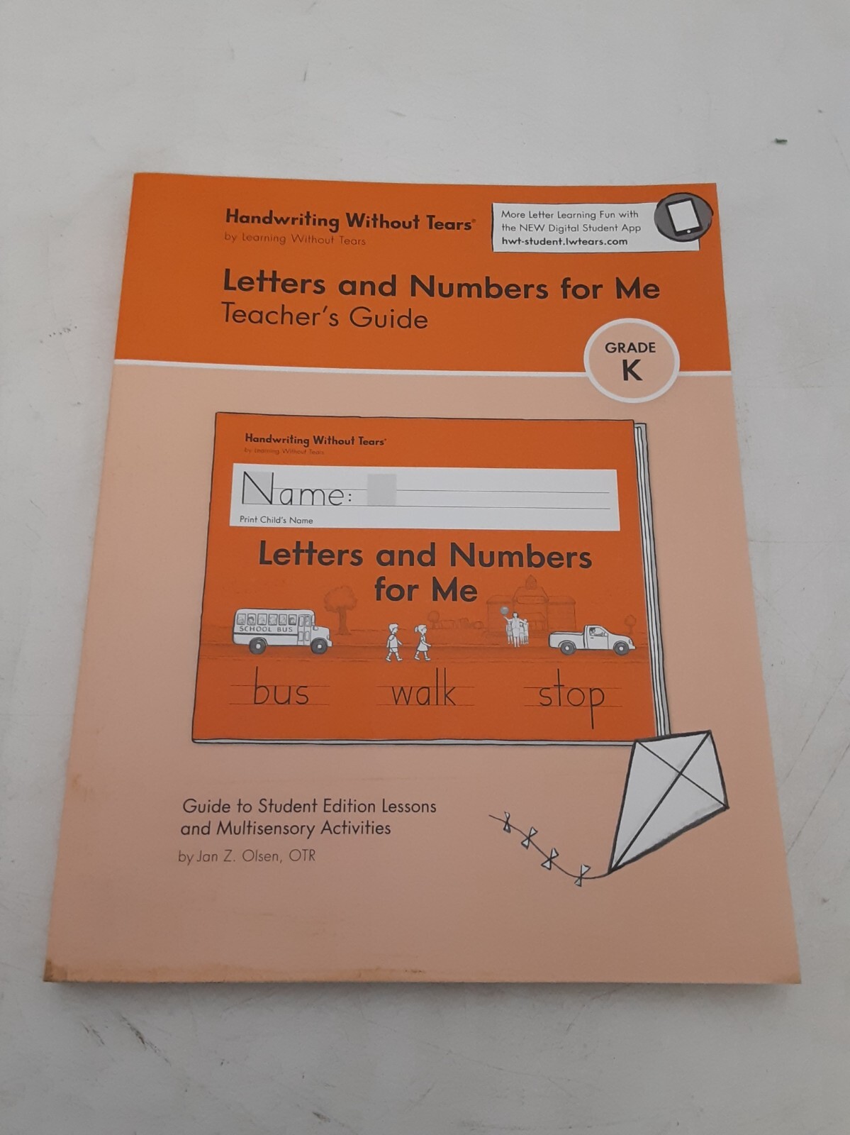 Learning Without Tears Letters and Numbers for Me Teacher’s Guide Grade K Unused