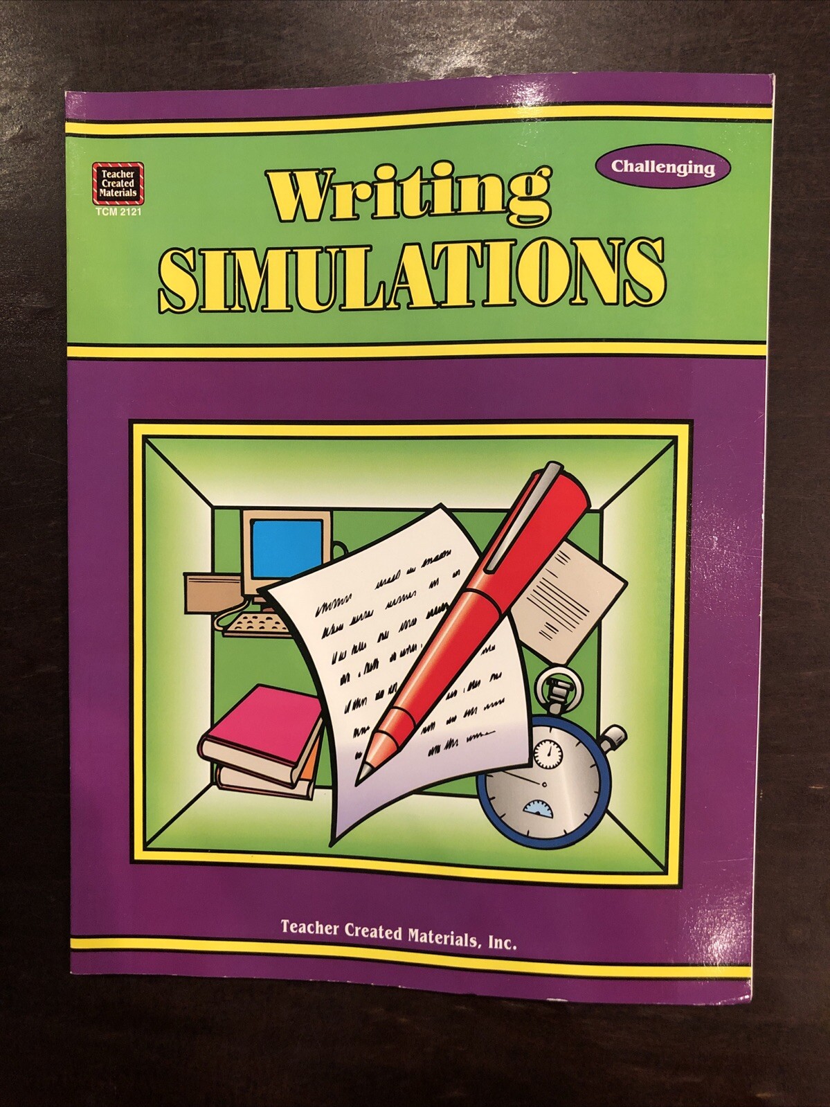 Writing Simulations by Mari Lu Robbins (1997, Trade Paperback, Teacher’s…